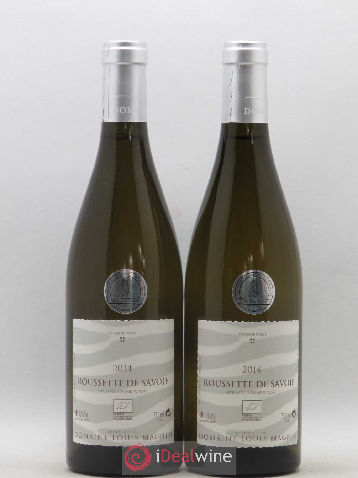 Roussette de Savoie Louis Magnin 2014 - Posten von 2 Flaschen - 0