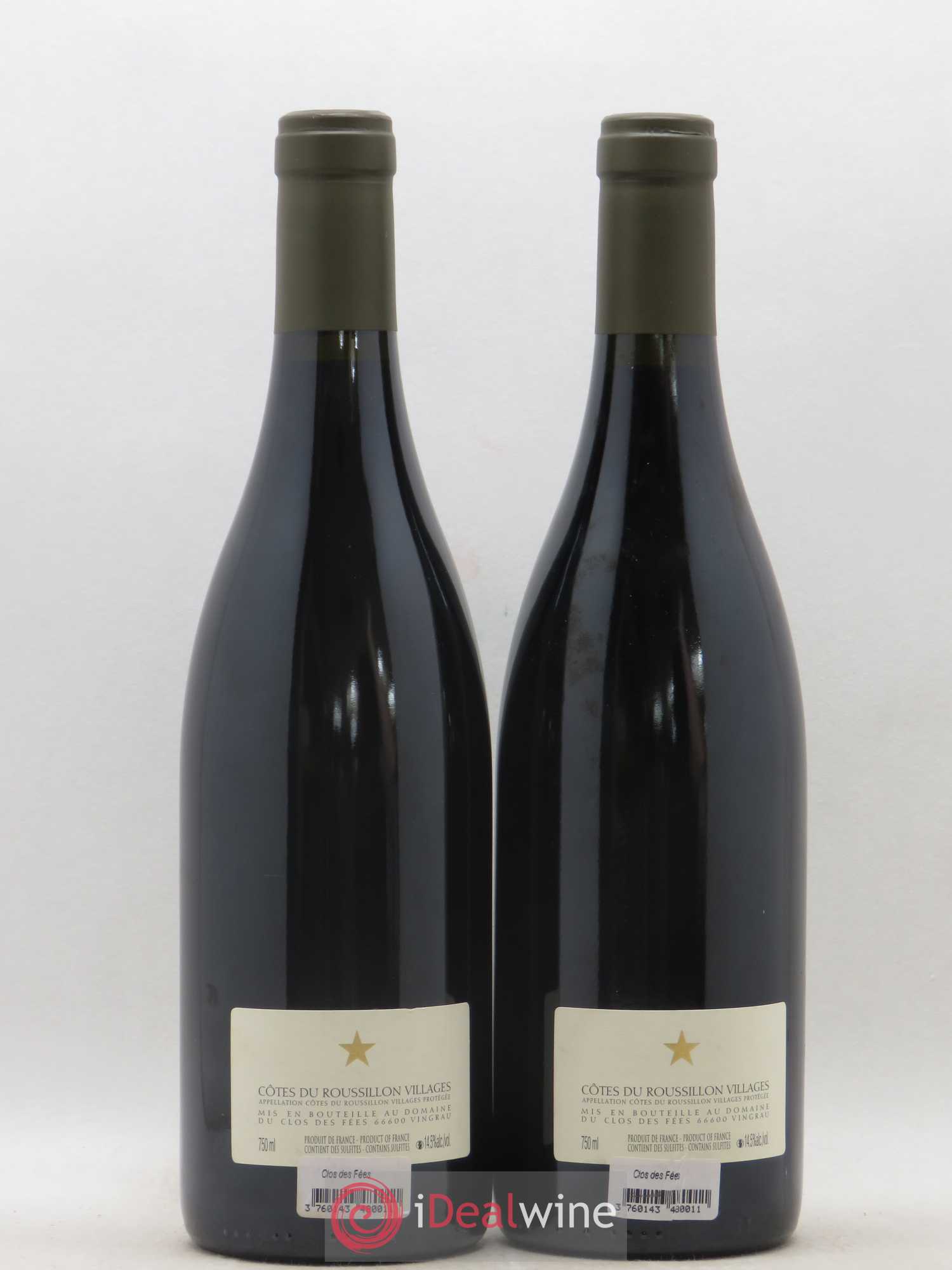 Côtes du Roussillon Villages Clos des Fées Hervé Bizeul 2014 - Lot de 2 bouteilles - 1