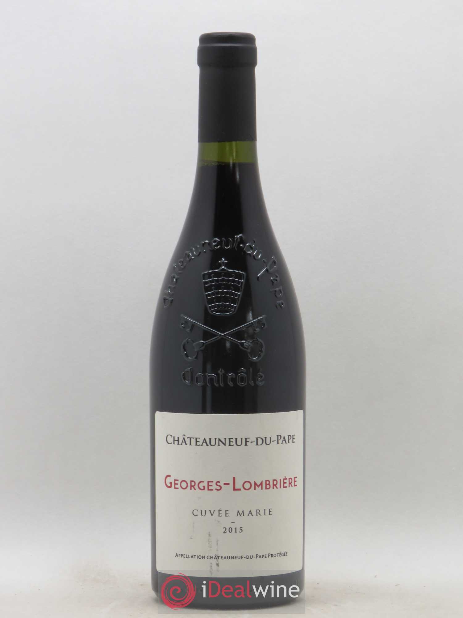 Châteauneuf-du-Pape Cuvée Marie Georges Lombrière 2015 - Lot de 1 bouteille - 0