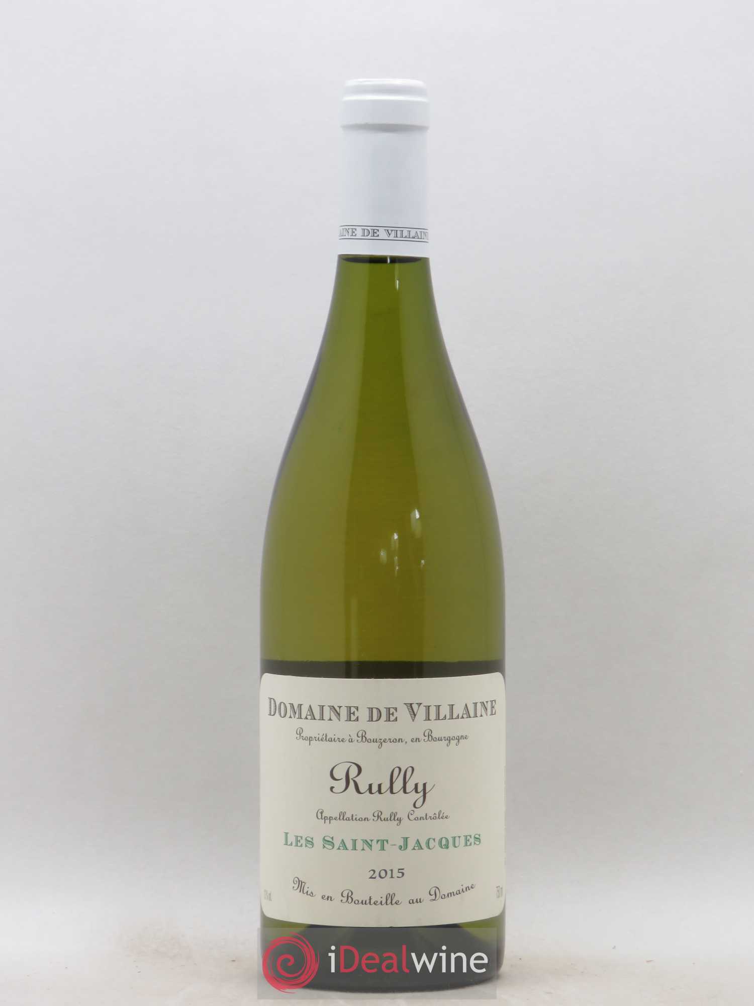 Rully Les Saint-Jacques Domaine de Villaine 2015 - Lot de 1 bouteille - 0