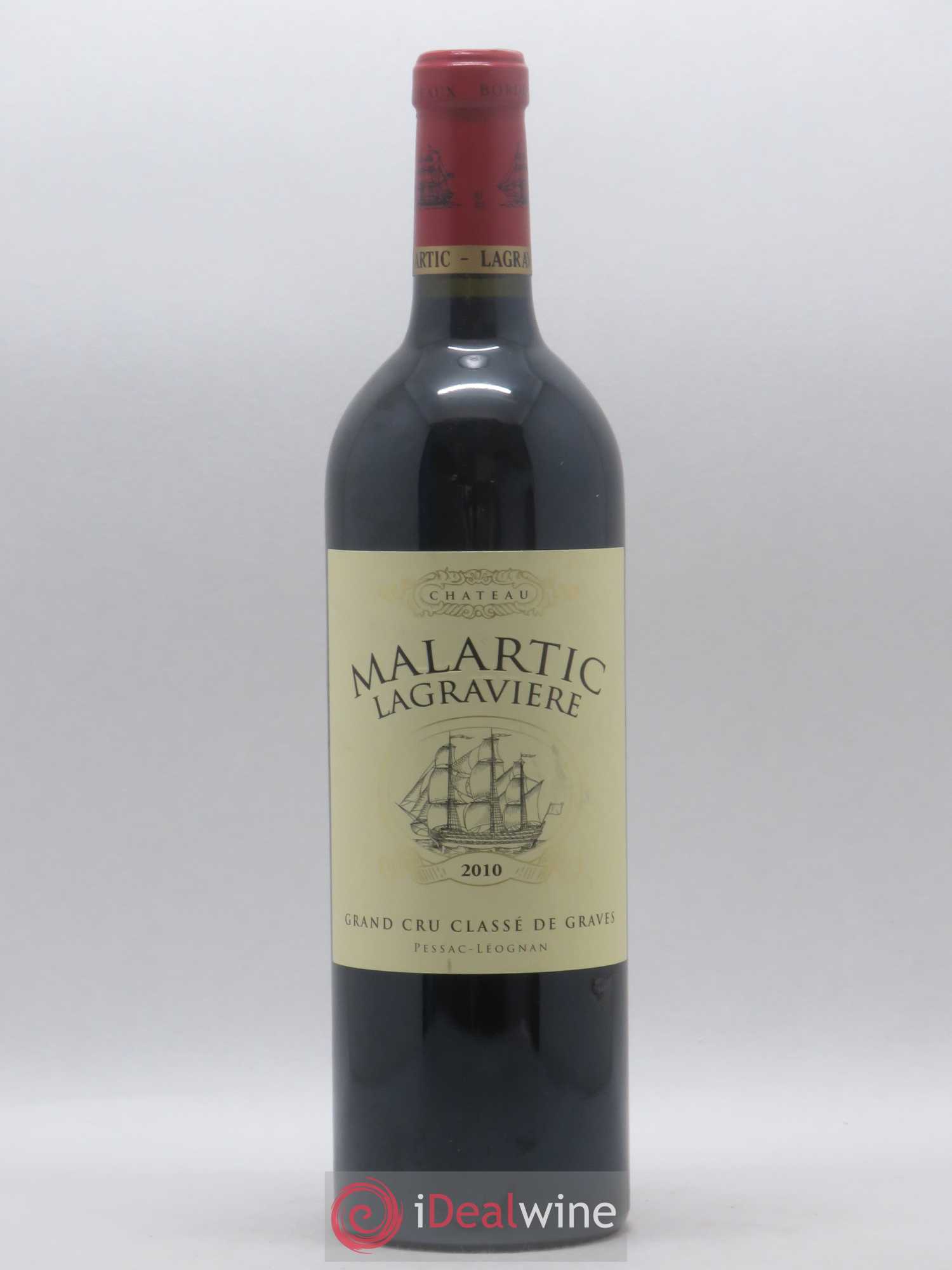 Château Malartic-Lagravière Cru Classé de Graves 2010 - Lot de 1 bouteille - 0