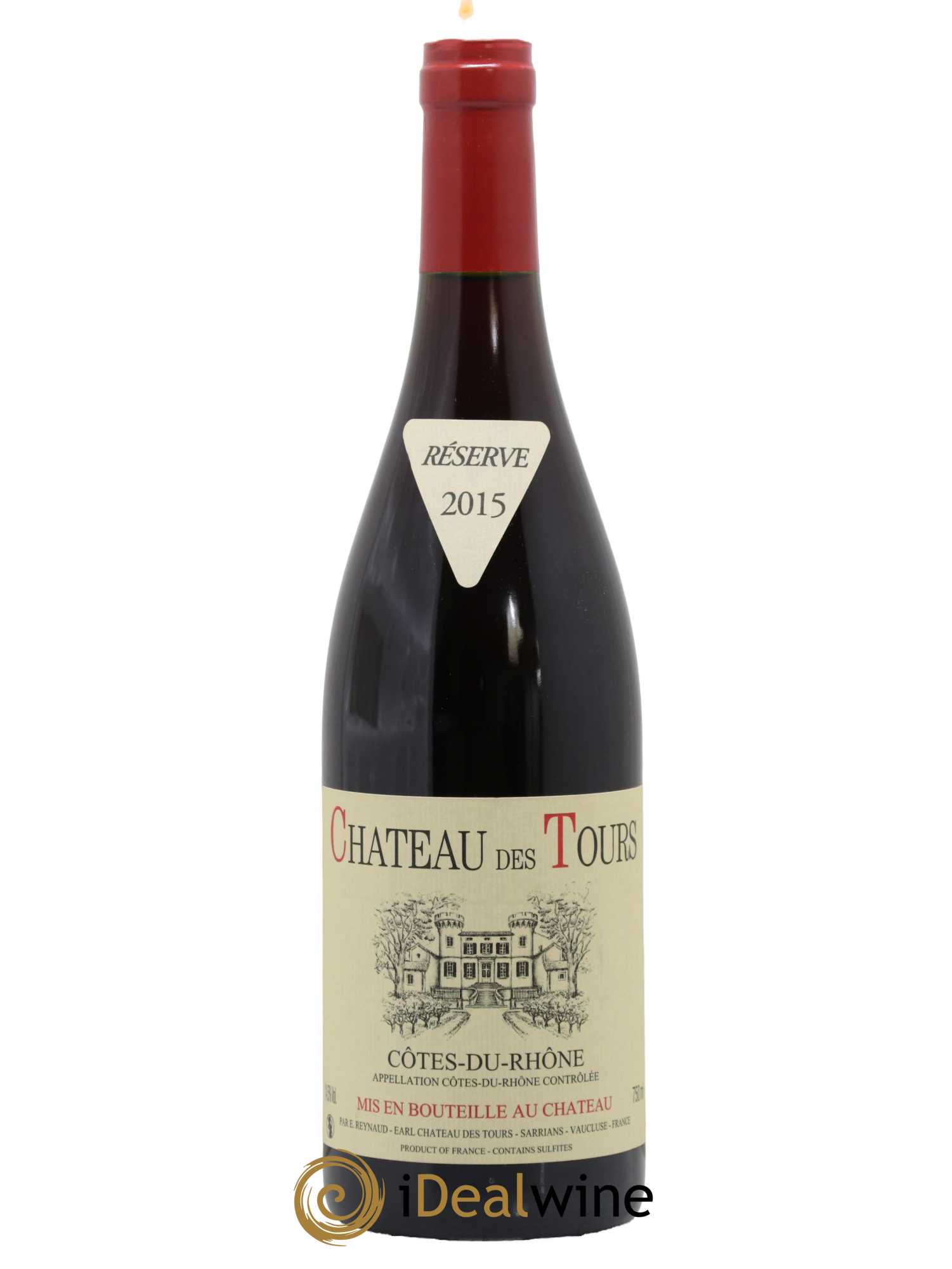Côtes-du-Rhône Château des Tours Emmanuel Reynaud 2015 - Lot de 1 bouteille - 0