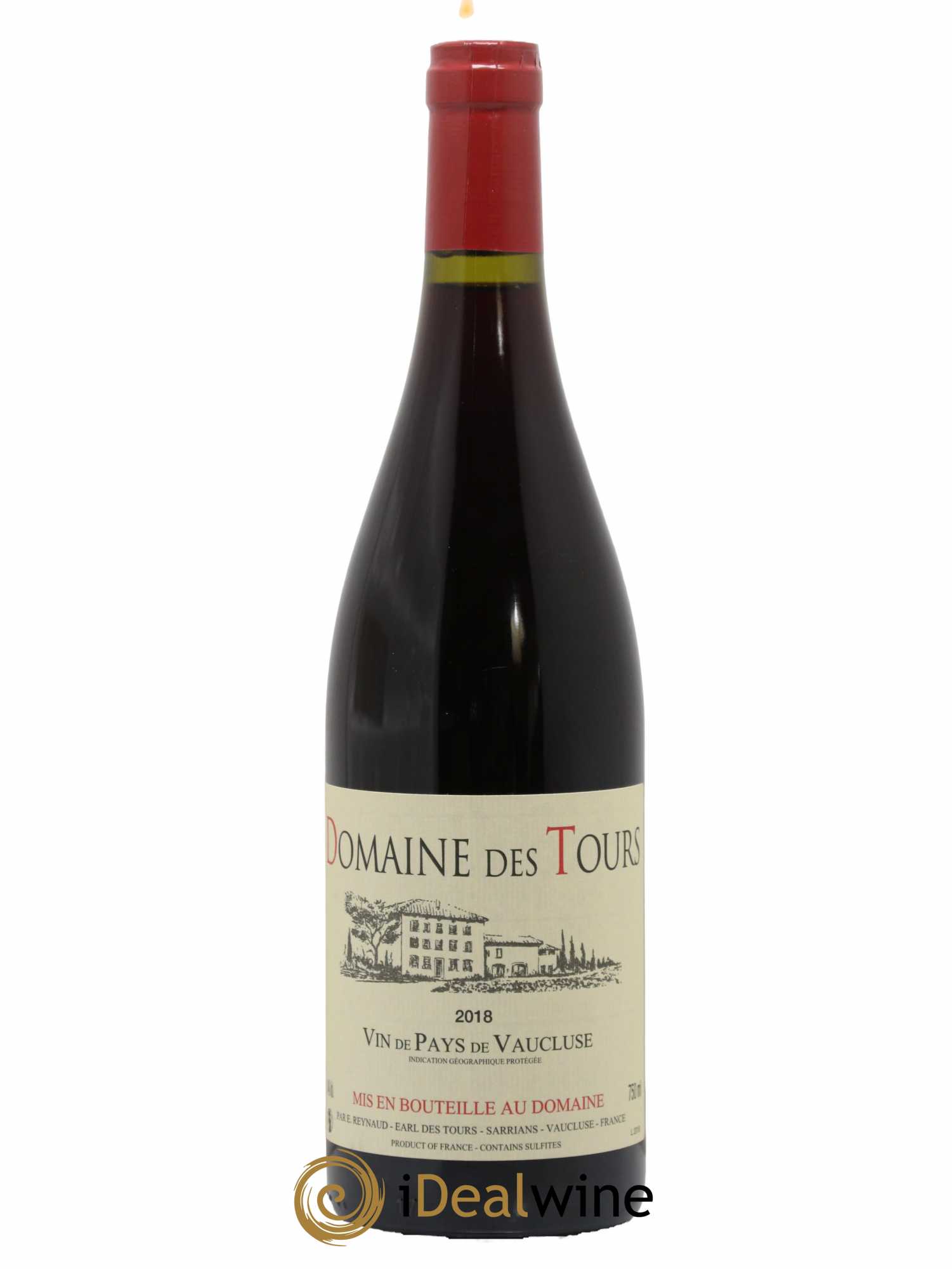 Vaucluse (Vin de Pays de Vaucluse) Domaine des Tours Emmanuel Reynaud 2018 - Posten von 1 Flasche - 0