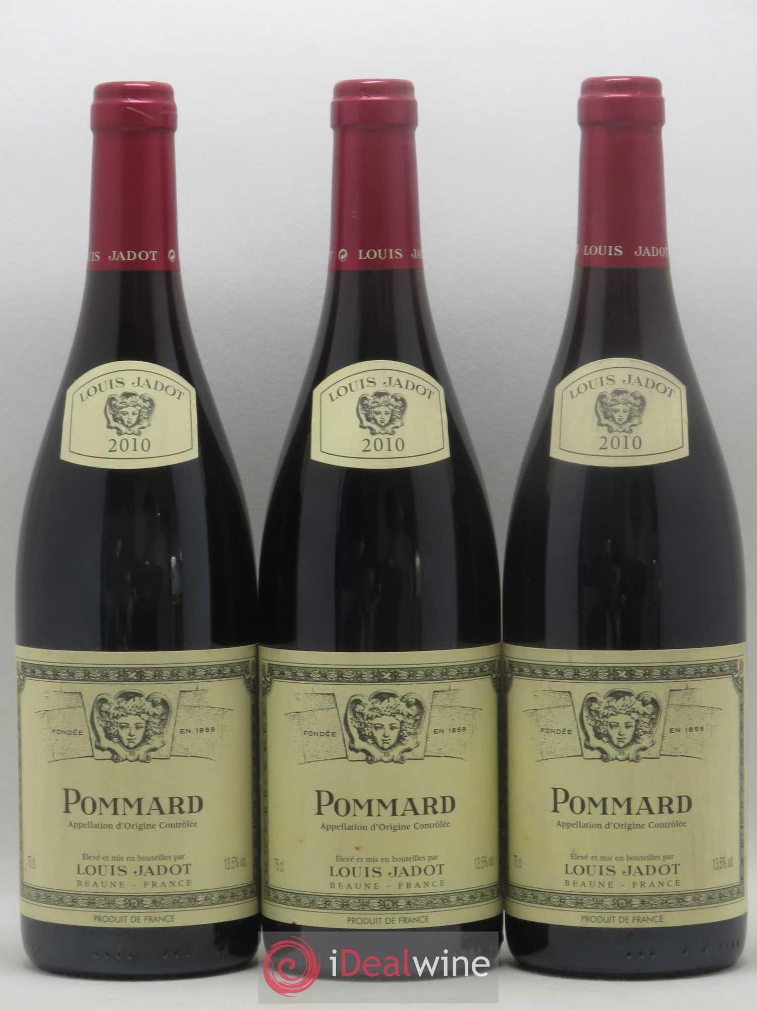 Pommard Louis Jadot 2010 - Lot de 3 bouteilles - 0
