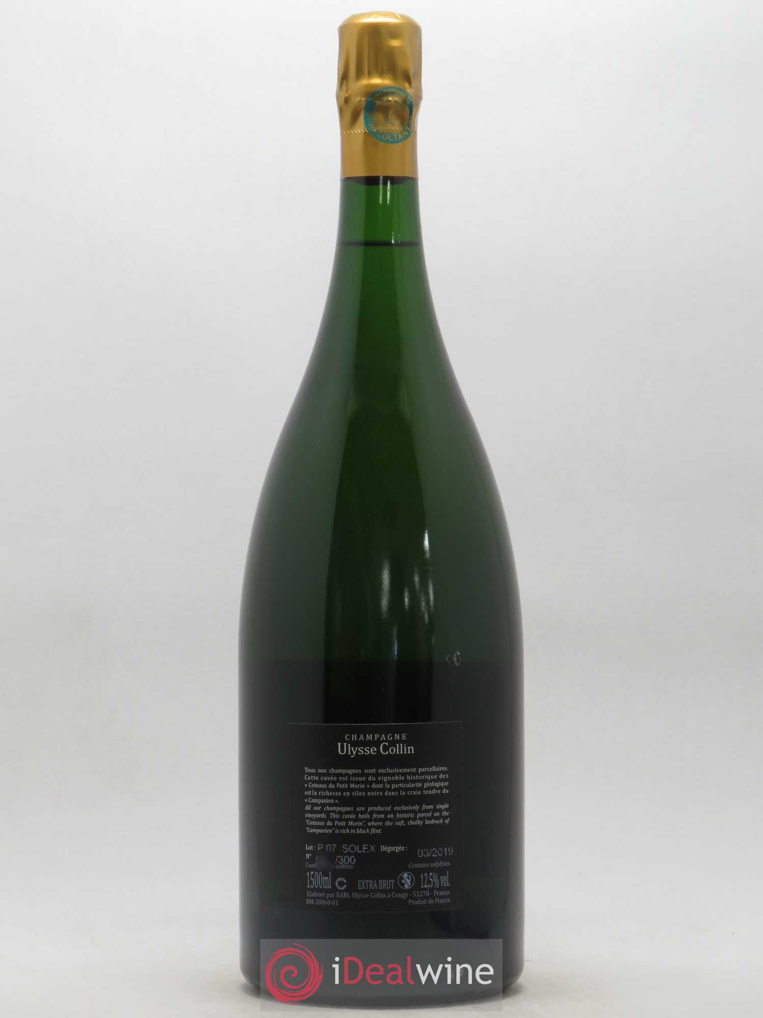 Les Pierrières Blancs de Blancs Extra-Brut Ulysse Collin - Lot de 1 magnum - 1