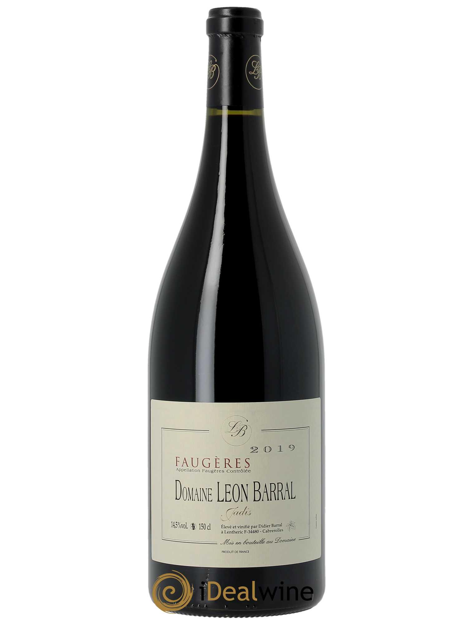 Faugères Jadis Domaine Léon Barral 2019 - Lot of 1 magnum - 0