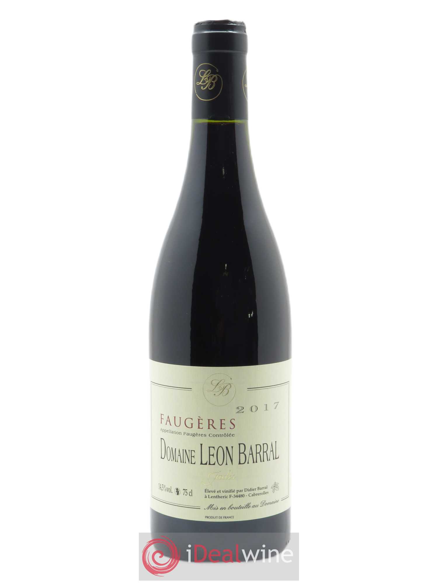 Faugères Jadis Domaine Léon Barral 2017 - Lot de 1 bouteille - 0