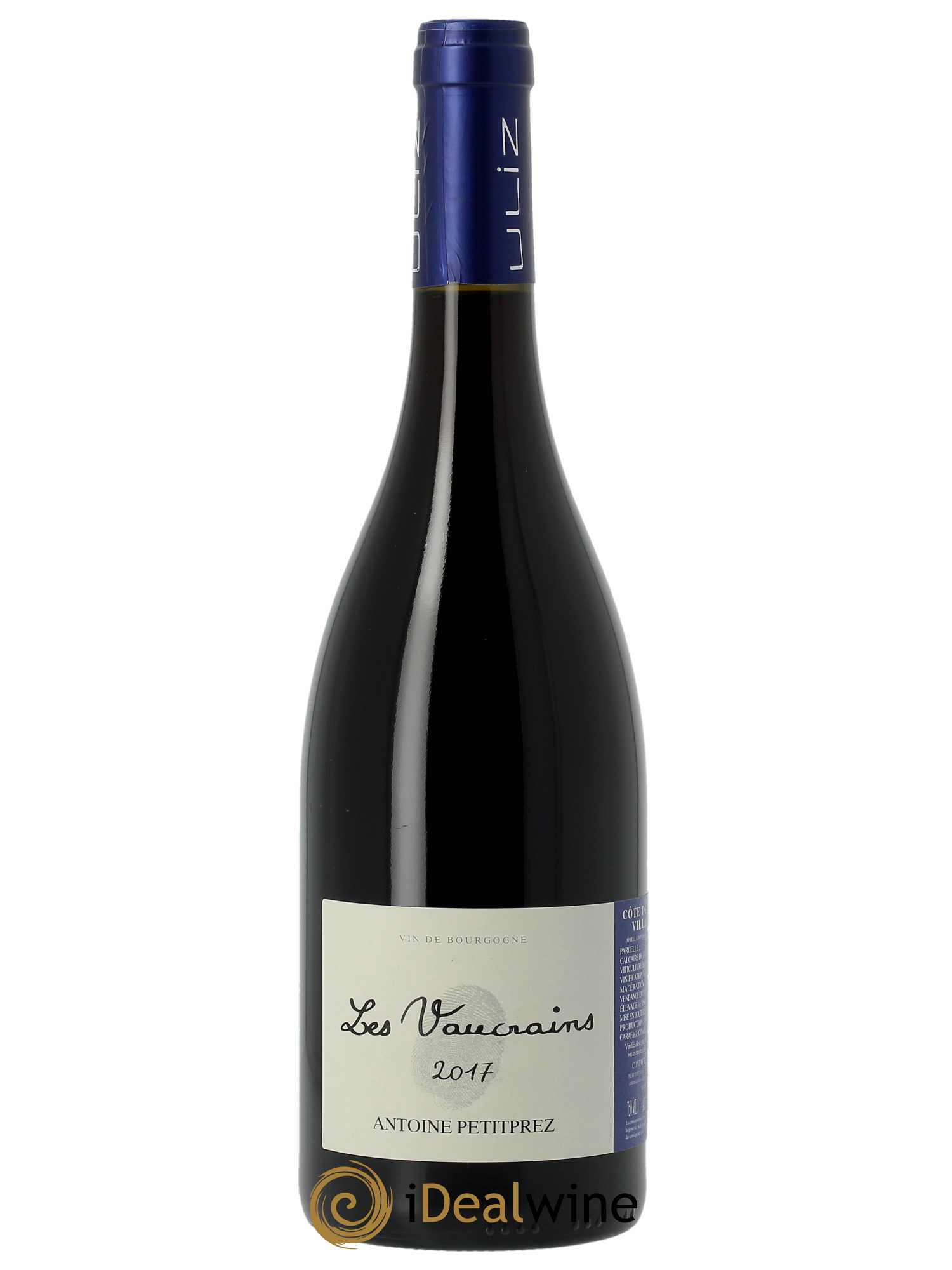 Côte de Nuits-Villages Les Vaucrains Antoine Petitprez 2017 - Lot of 1 bottle - 0