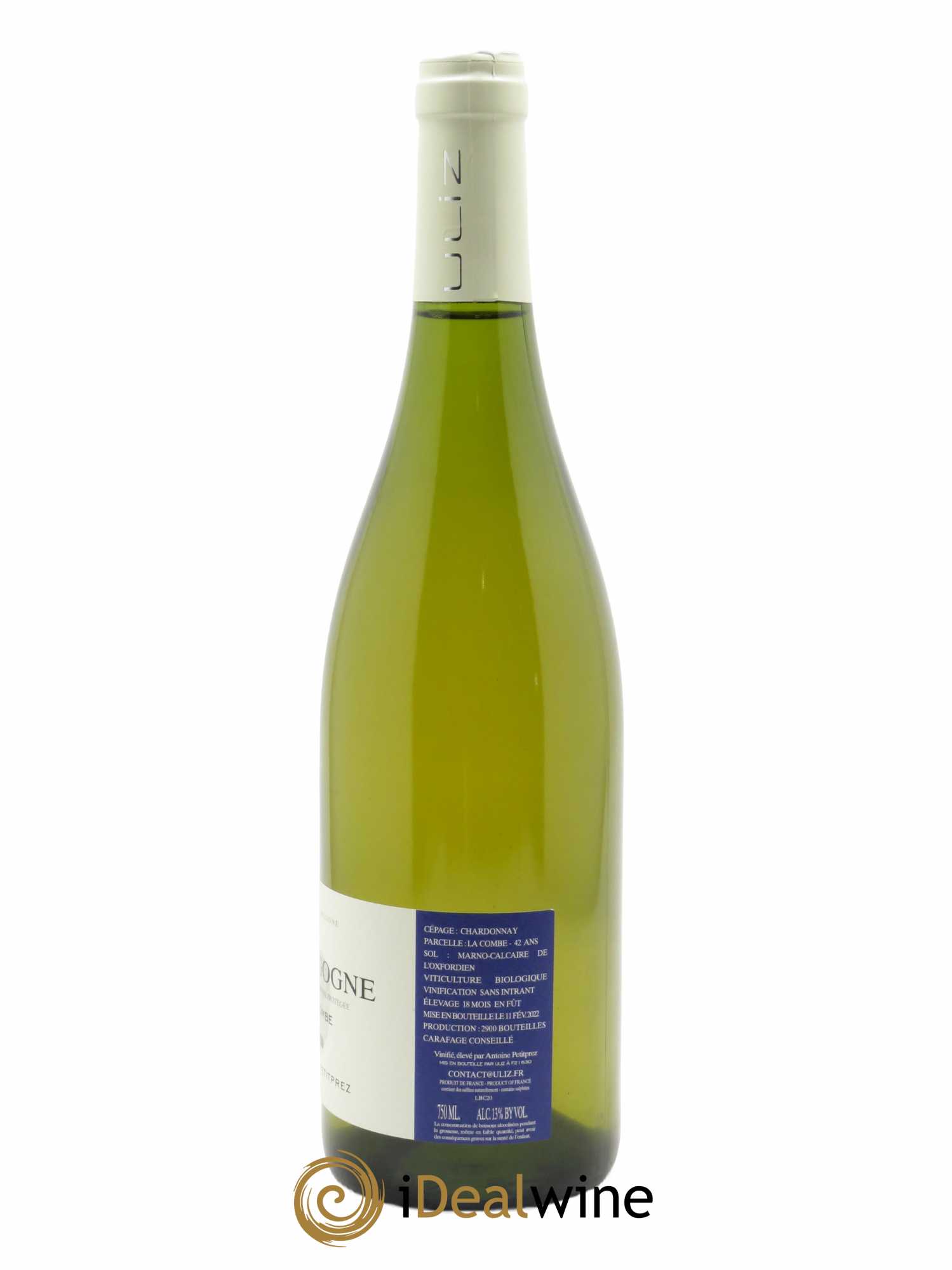 Bourgogne La Combe Antoine Petitprez 2020 - Lot de 1 bouteille - 1