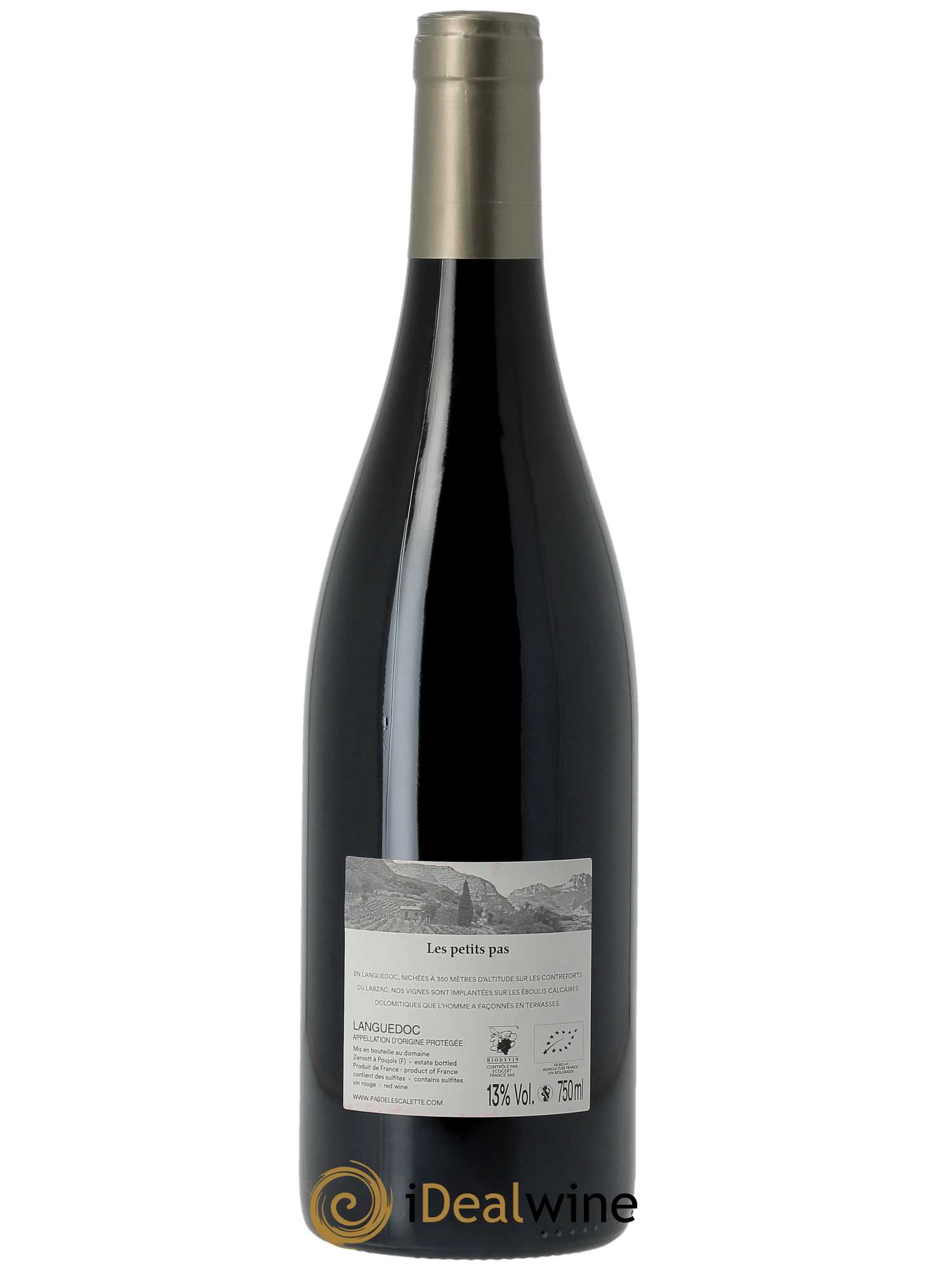 Languedoc Les Petits Pas Pas de l'Escalette 2021 - Lot of 1 bottle - 1