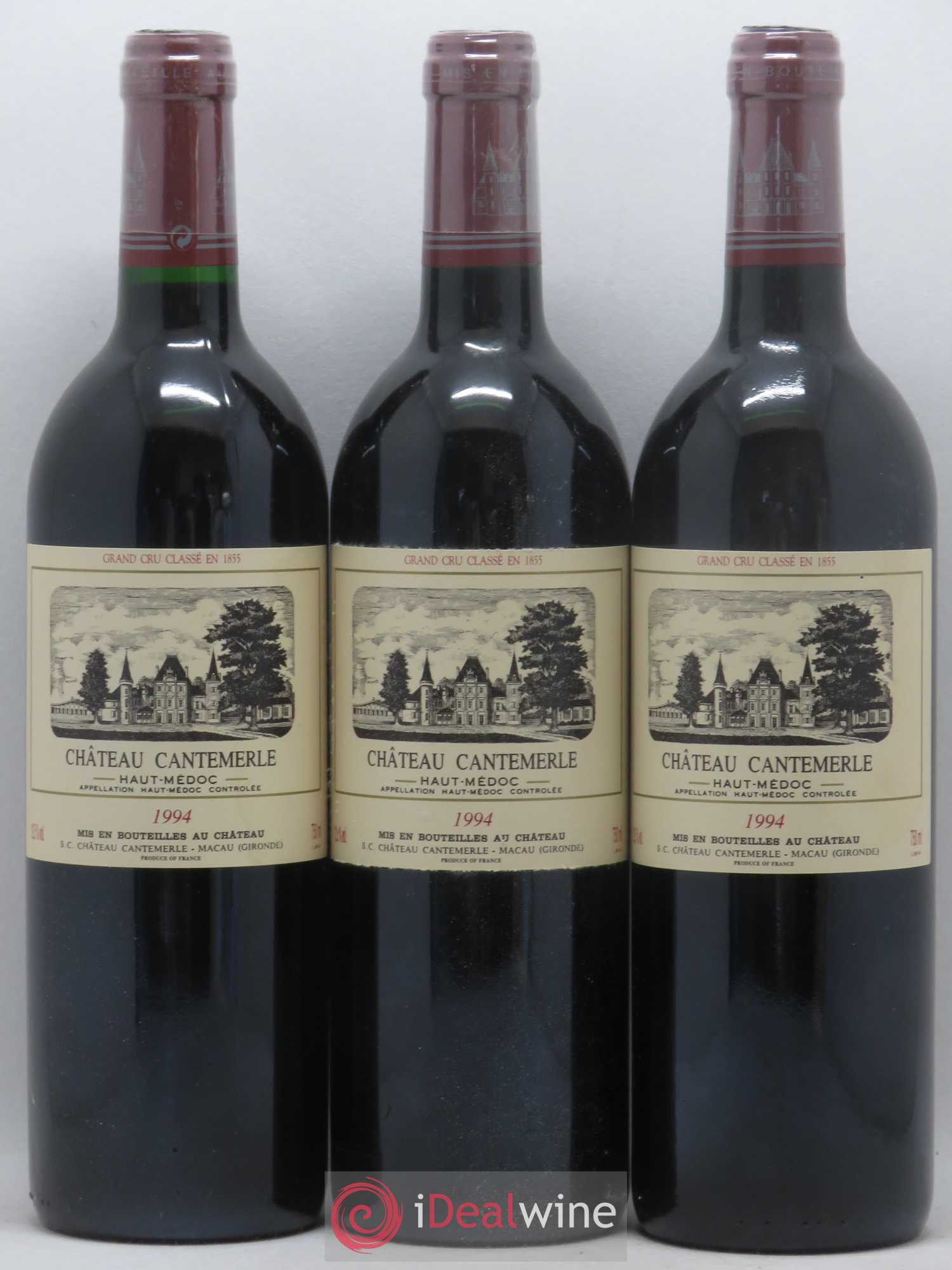 Château Cantemerle 5ème Grand Cru Classé 1994 - Lot de 12 bouteilles - 3
