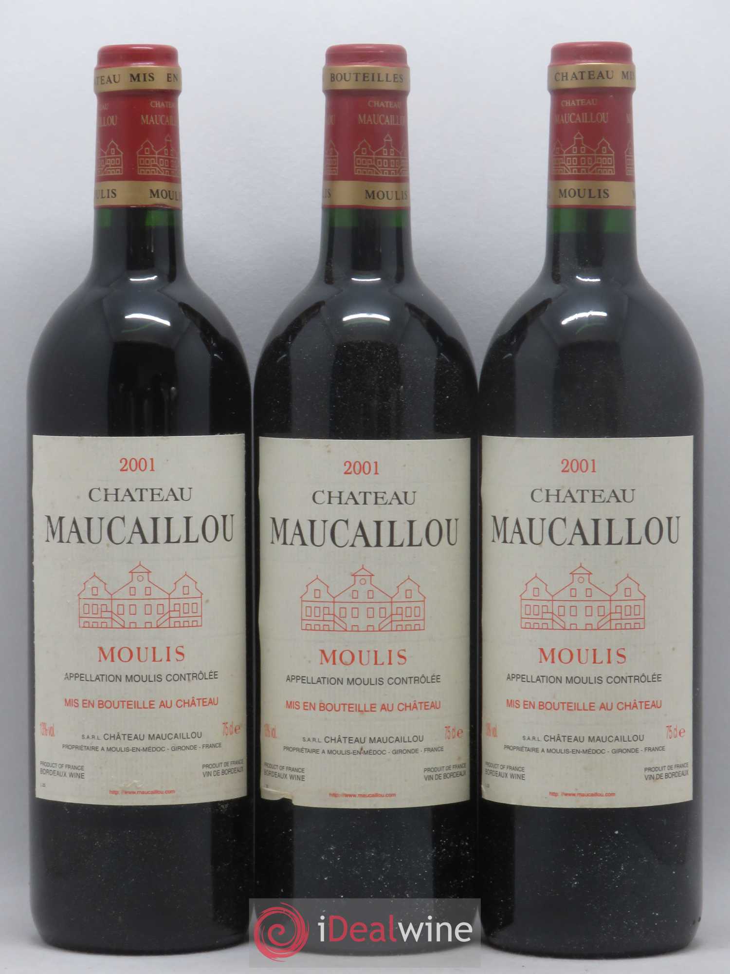 Château Maucaillou 2001 - Lot de 12 bouteilles - 2