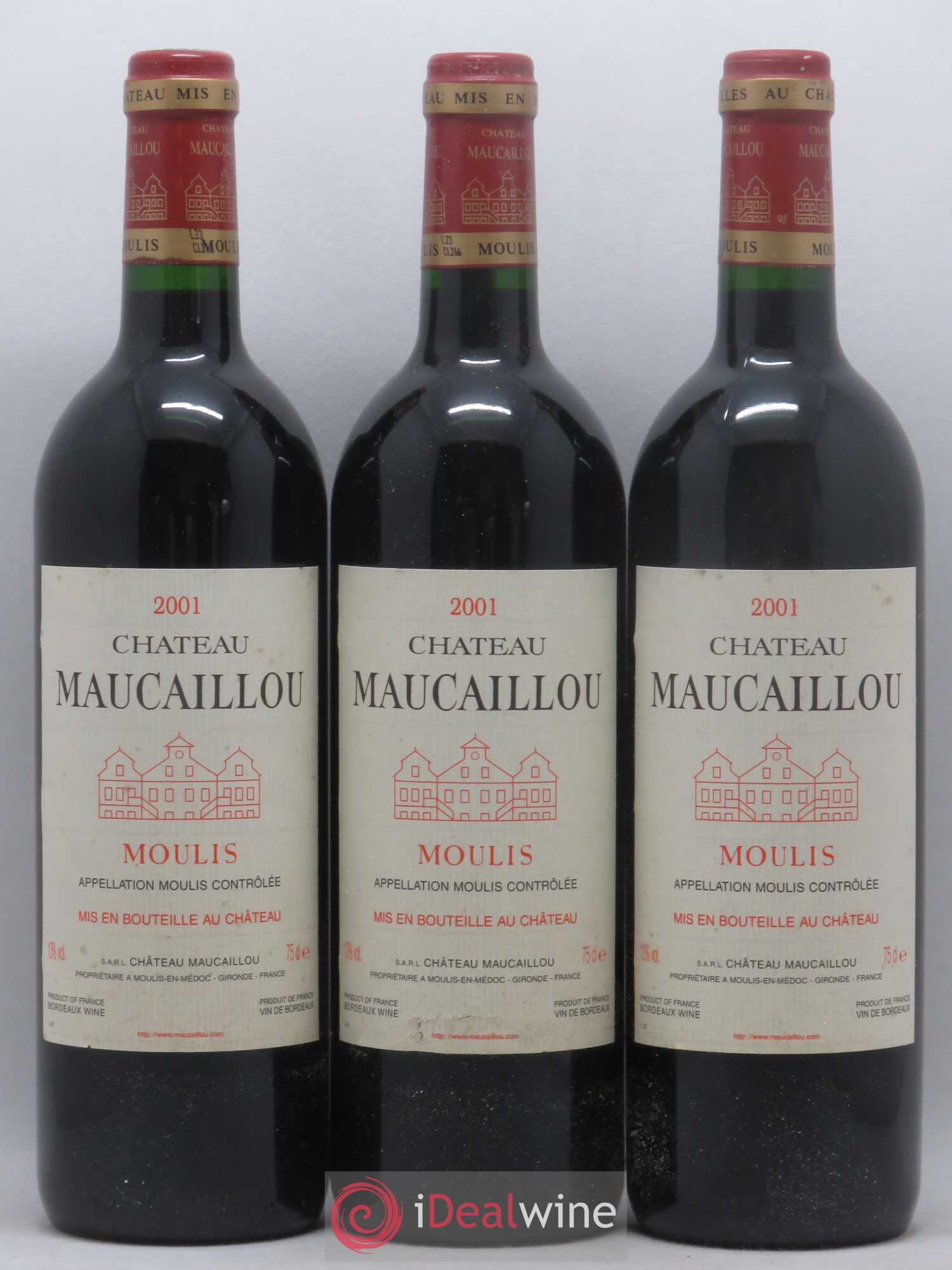 Château Maucaillou 2001 - Lot de 12 bouteilles - 3