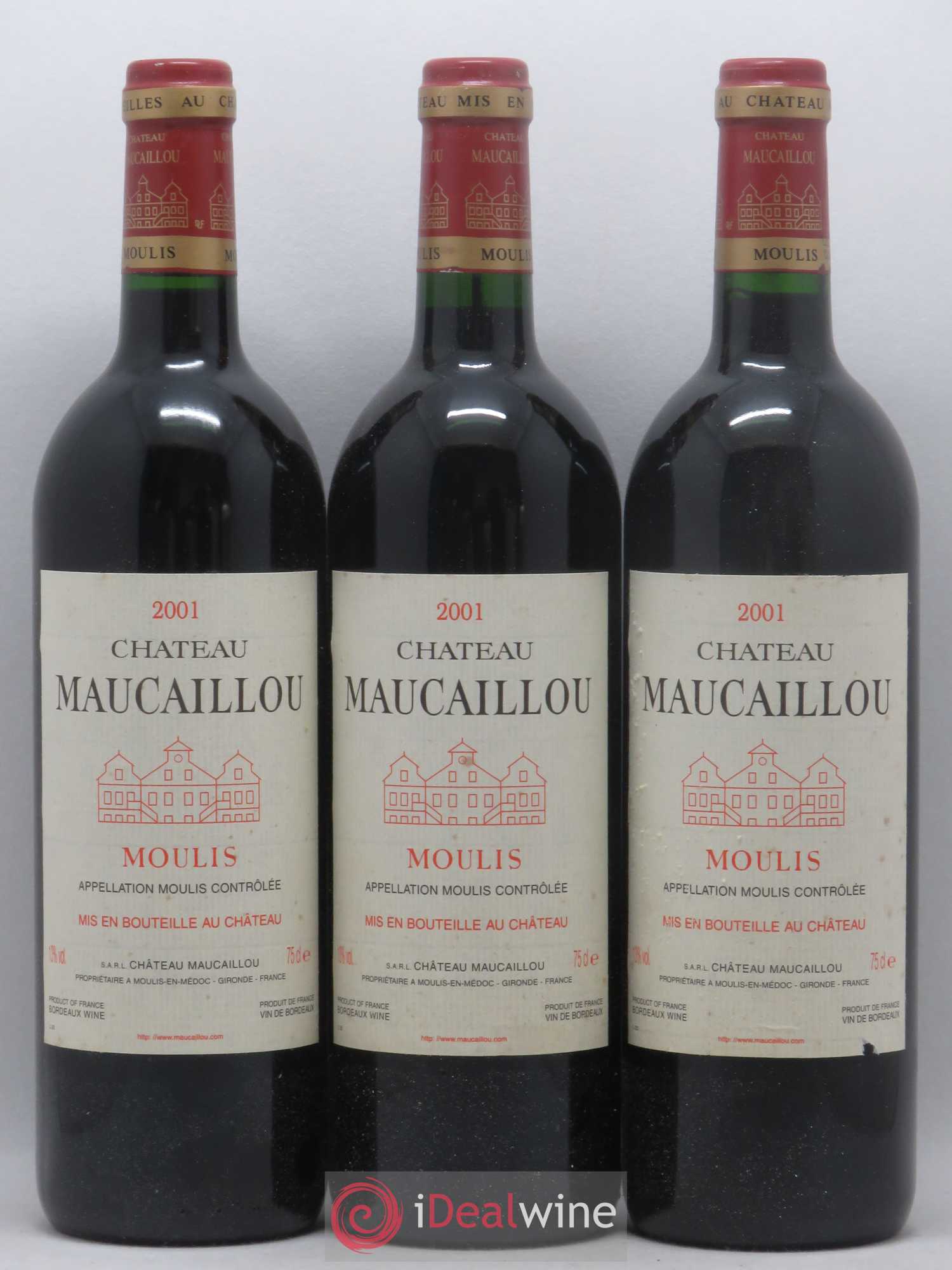Château Maucaillou 2001 - Lot de 12 bouteilles - 4