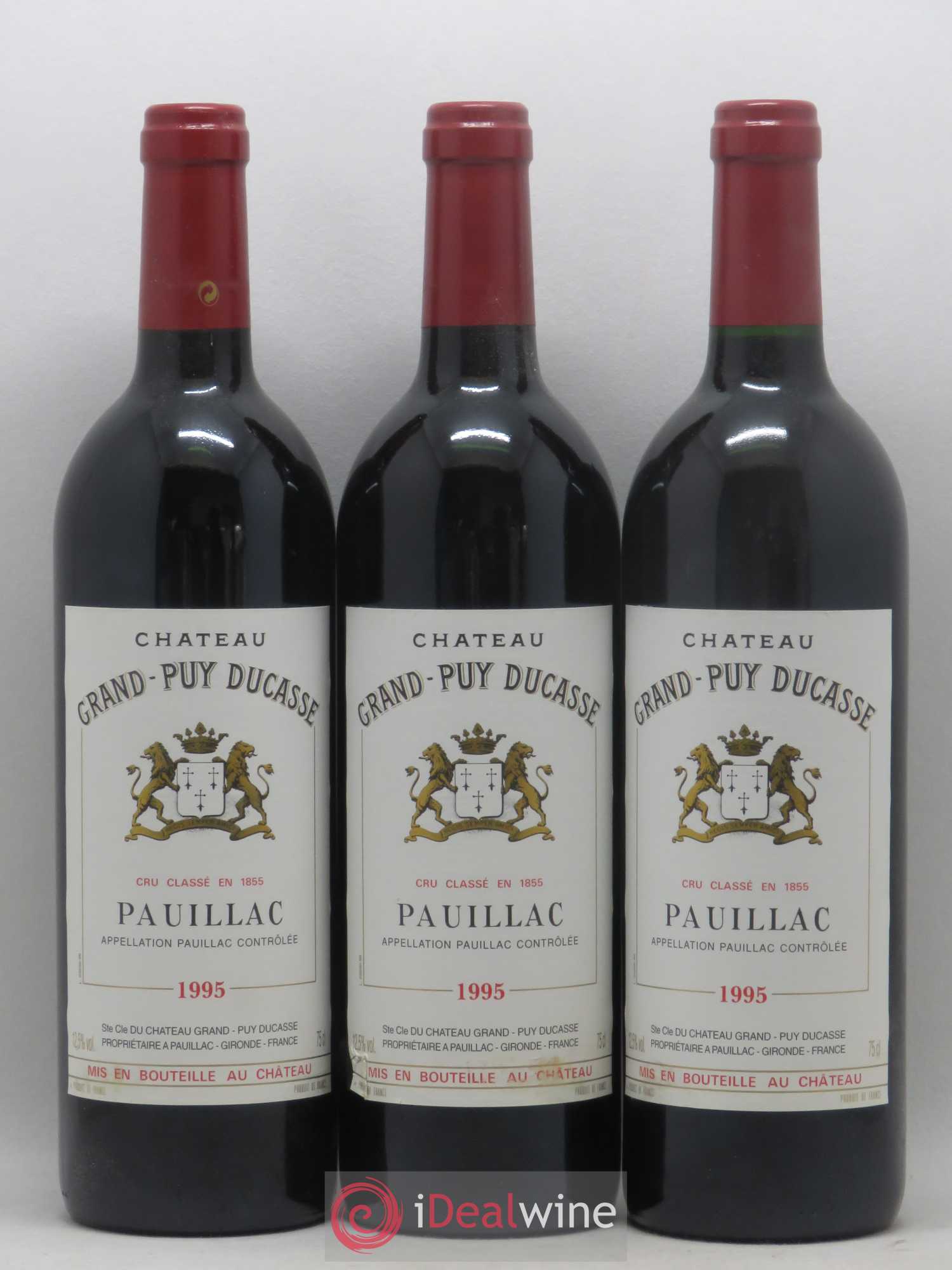 Château Grand Puy Ducasse 5ème Grand Cru Classé 1995 - Lot de 6 bouteilles - 2
