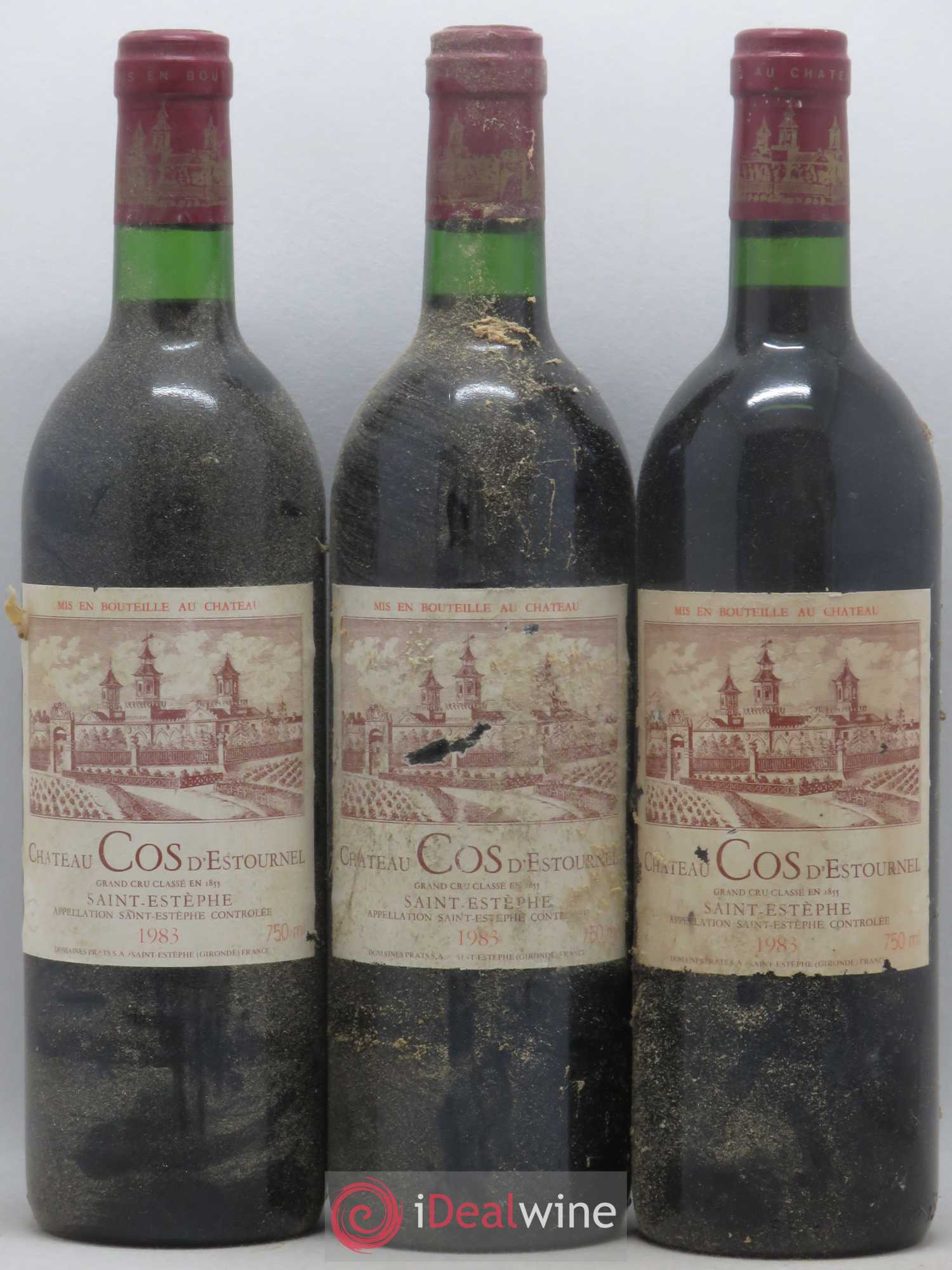 Cos d'Estournel 2ème Grand Cru Classé 1983 - Lot de 6 bouteilles - 2