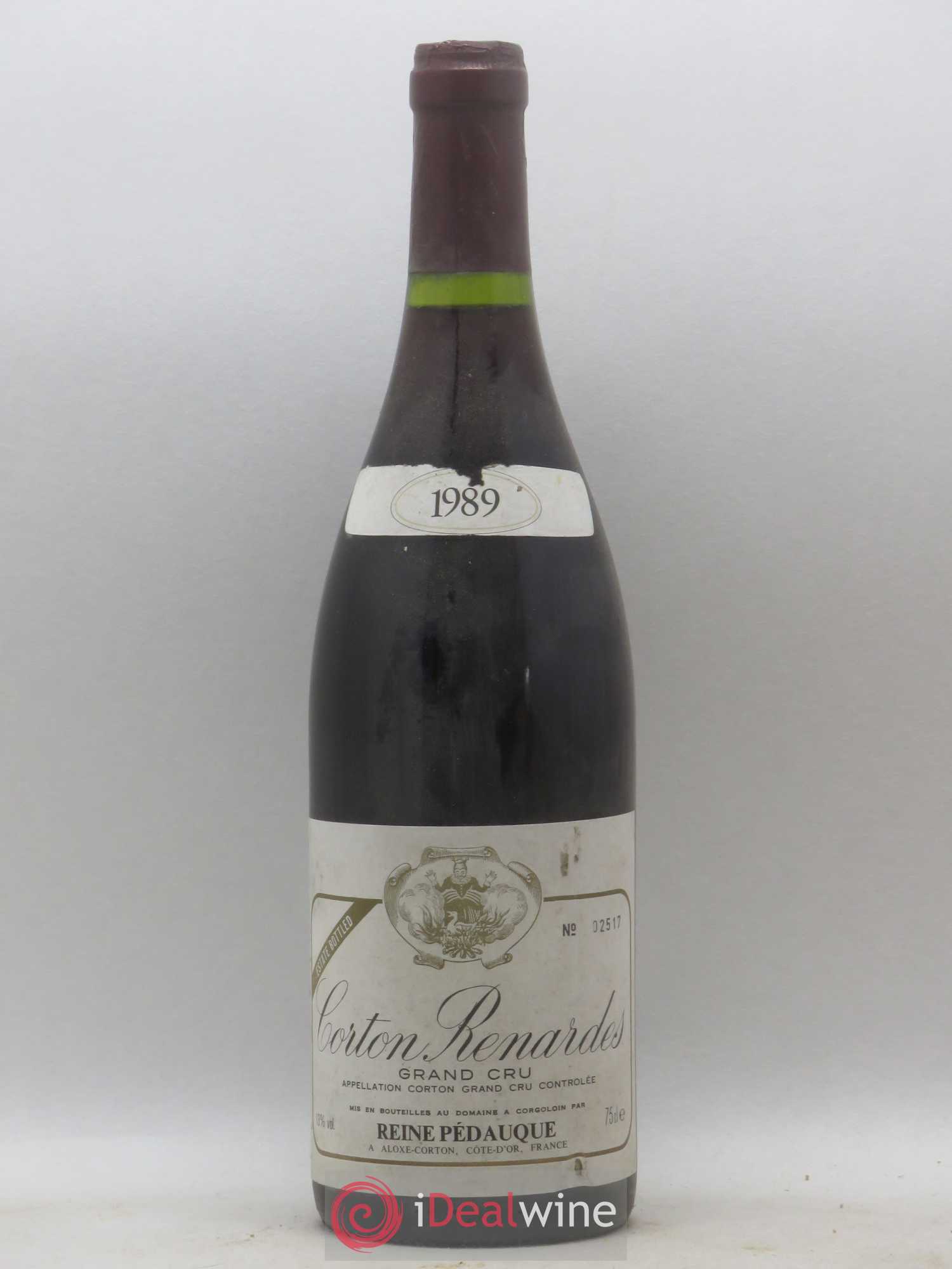 Corton Grand Cru Renardes Reine Pedauque 1989 - Posten von 1 Flasche - 0