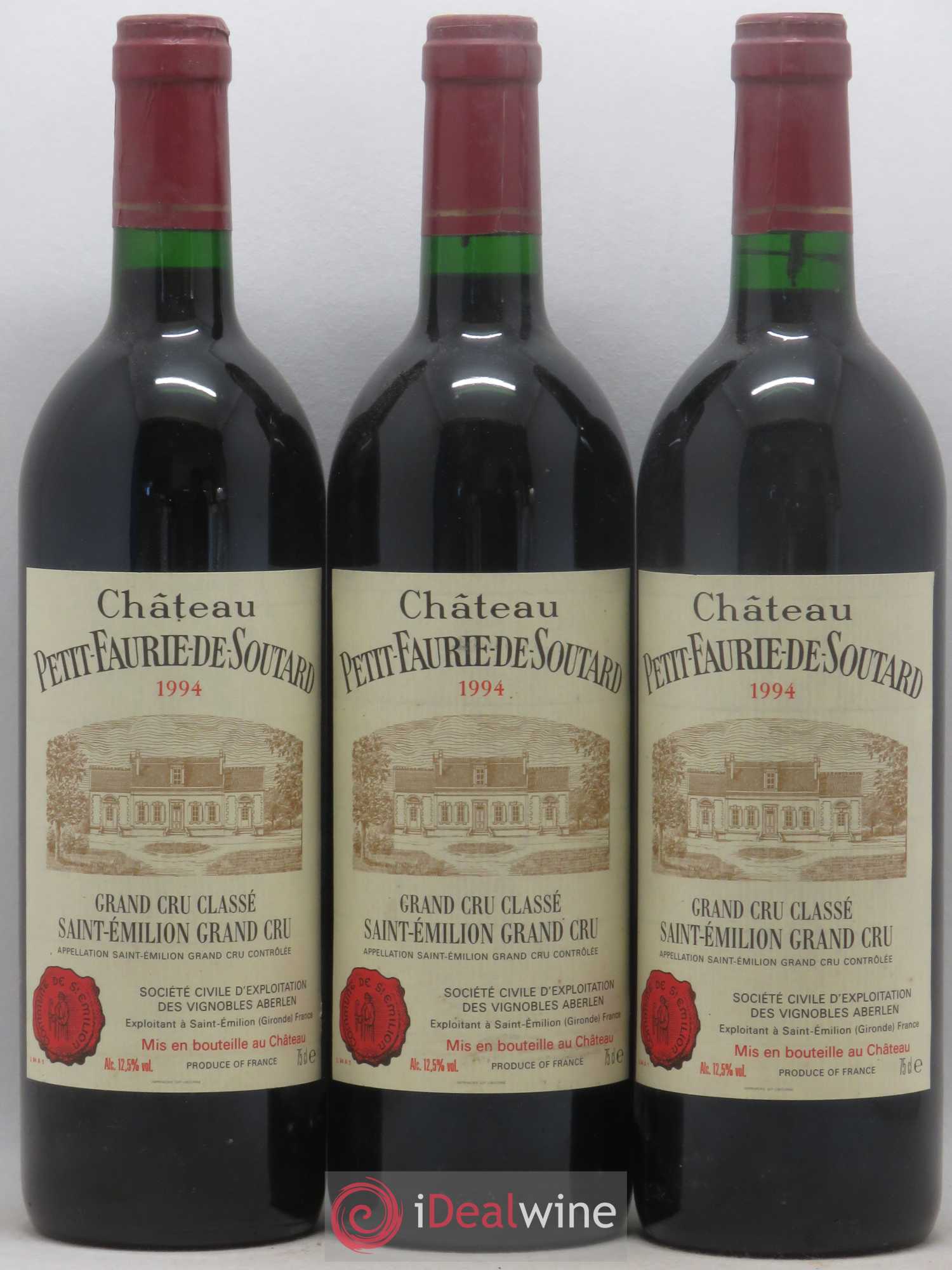 Château Petit Faurie de Soutard Grand Cru Classé 1994 - Lot de 6 bouteilles - 2