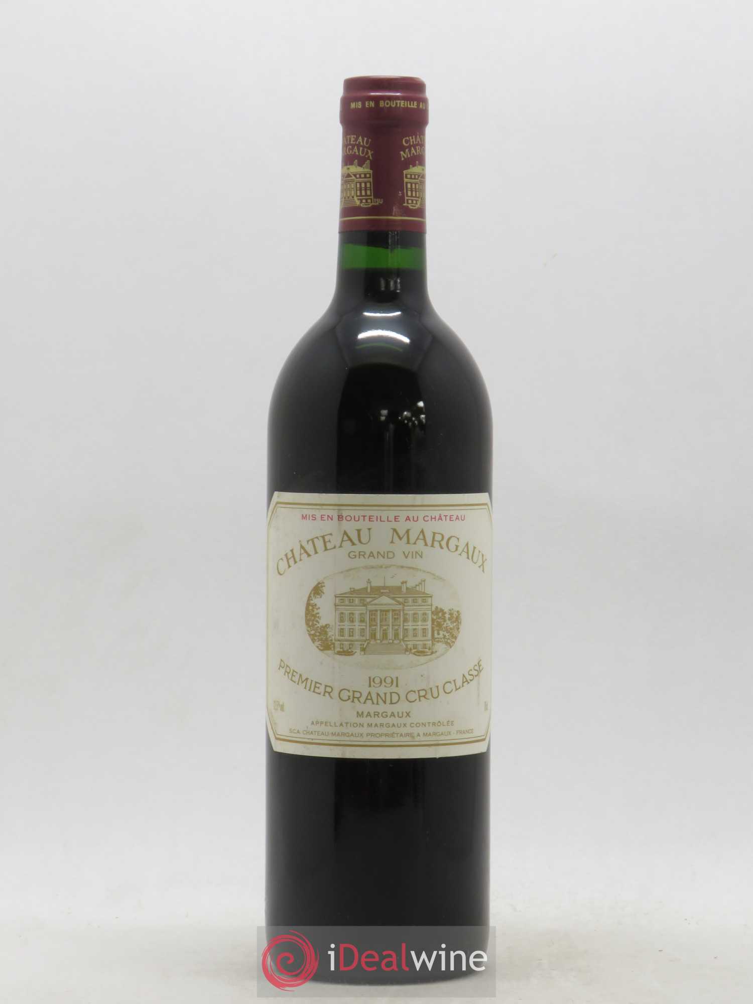 Château Margaux 1er Grand Cru Classé 1991 - Lot de 1 bouteille - 0
