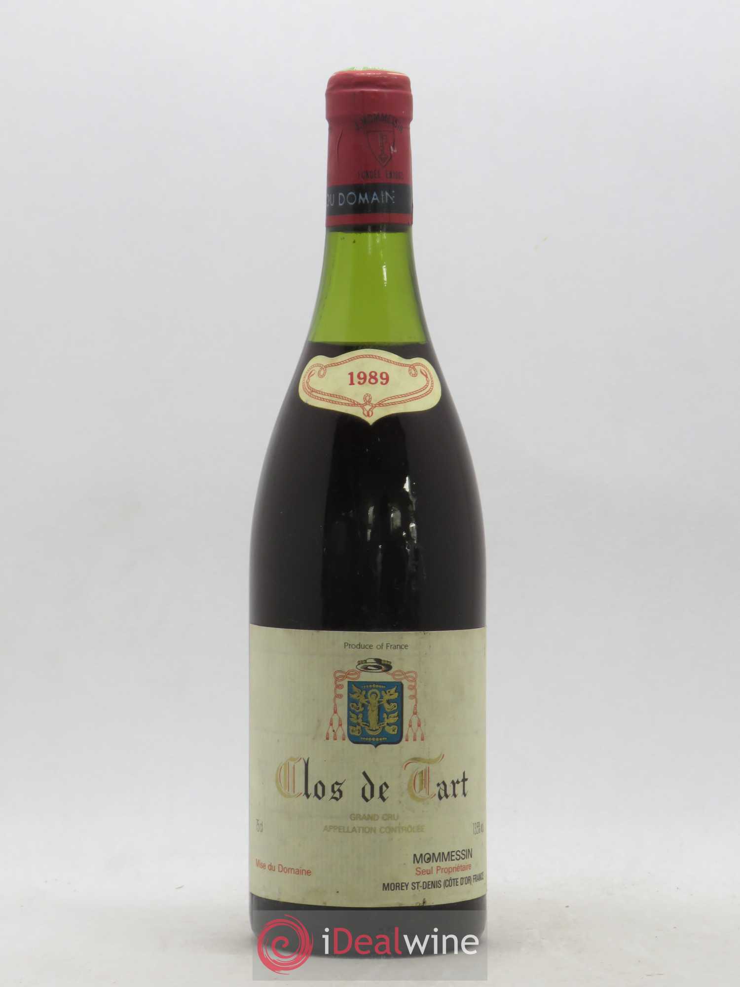 Clos de Tart Grand Cru Clos de Tart 1989 - Lot de 1 bouteille - 0