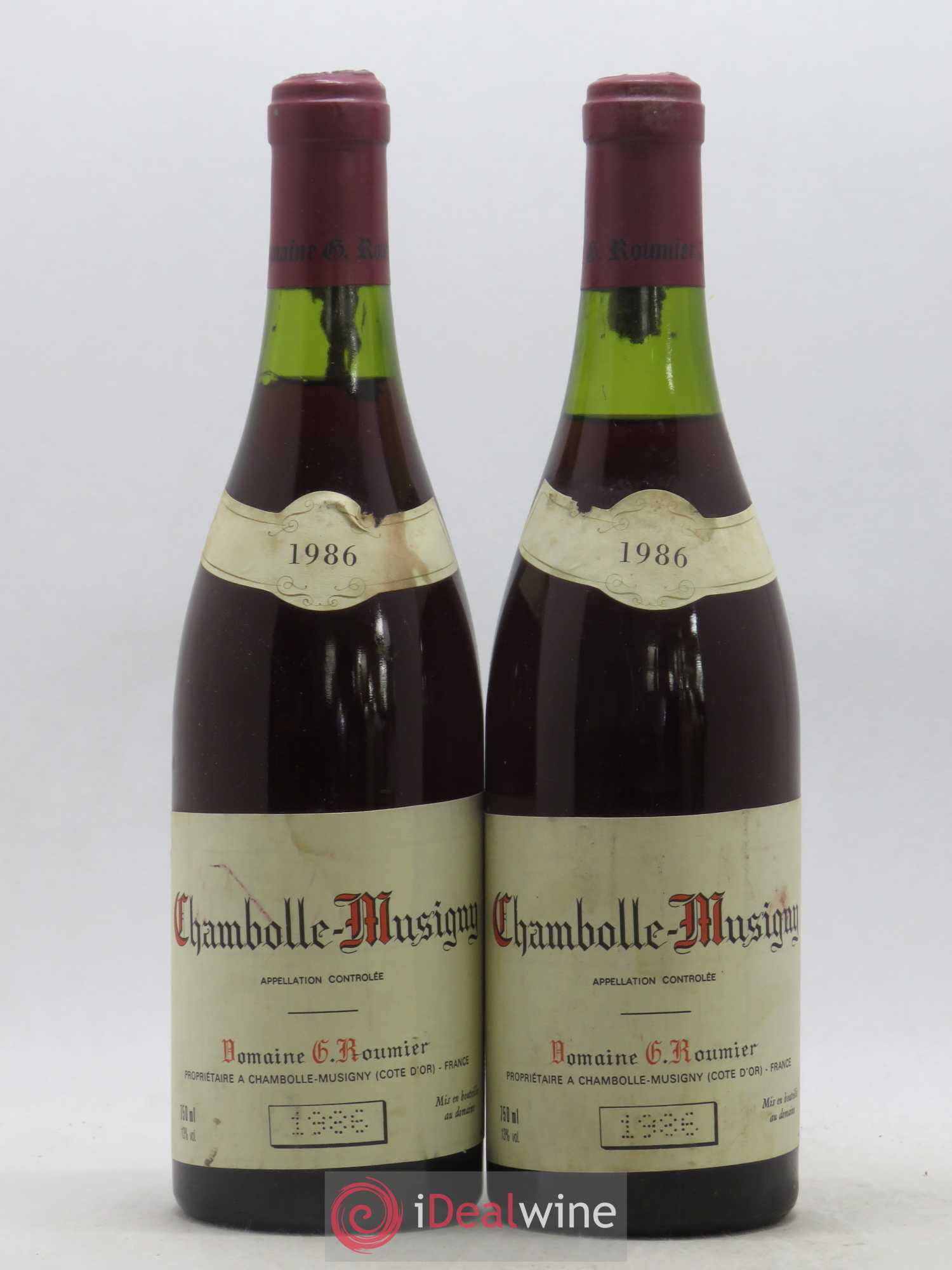 Chambolle-Musigny Georges Roumier (Domaine) 1986 - Posten von 2 Flaschen - 0