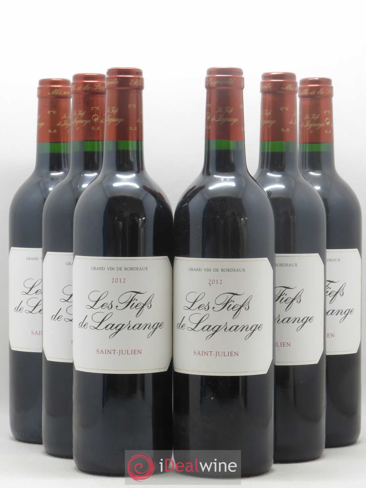 Les Fiefs de Lagrange Second Vin 2012 - Lot de 6 bouteilles - 0