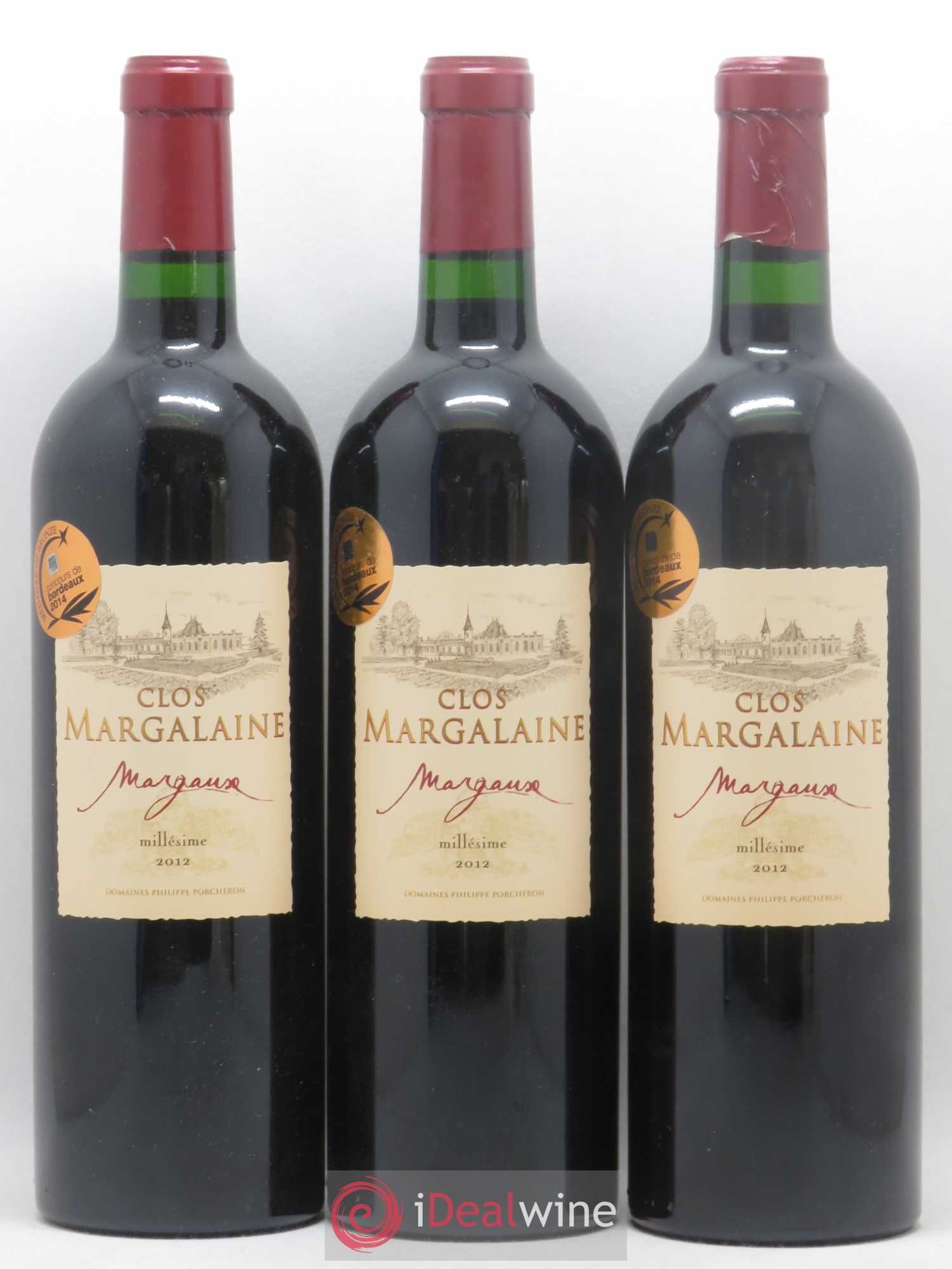 Clos Margalaine 2012 - Lot de 6 bouteilles - 1