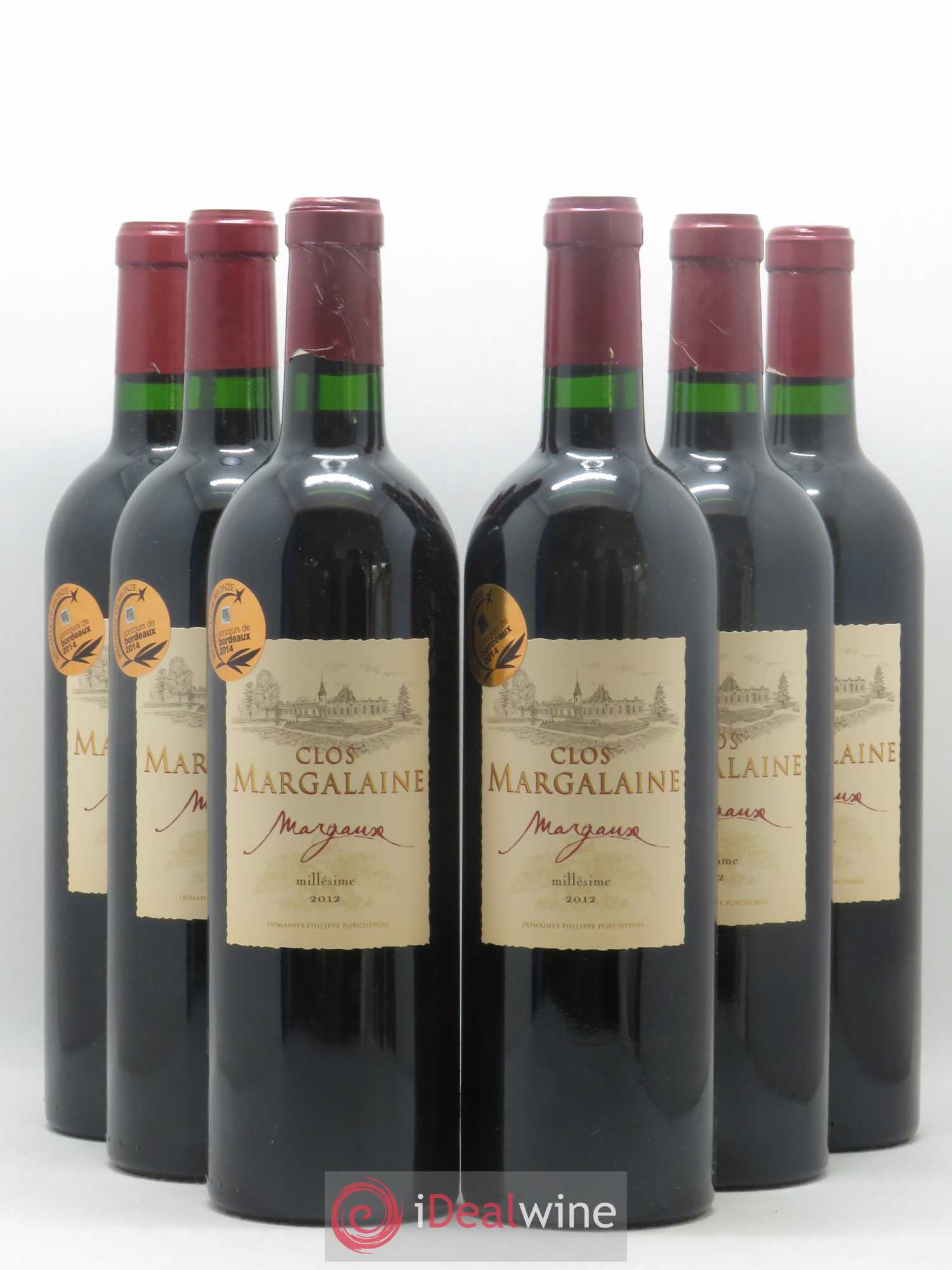 Clos Margalaine 2012 - Lot de 6 bouteilles - 0
