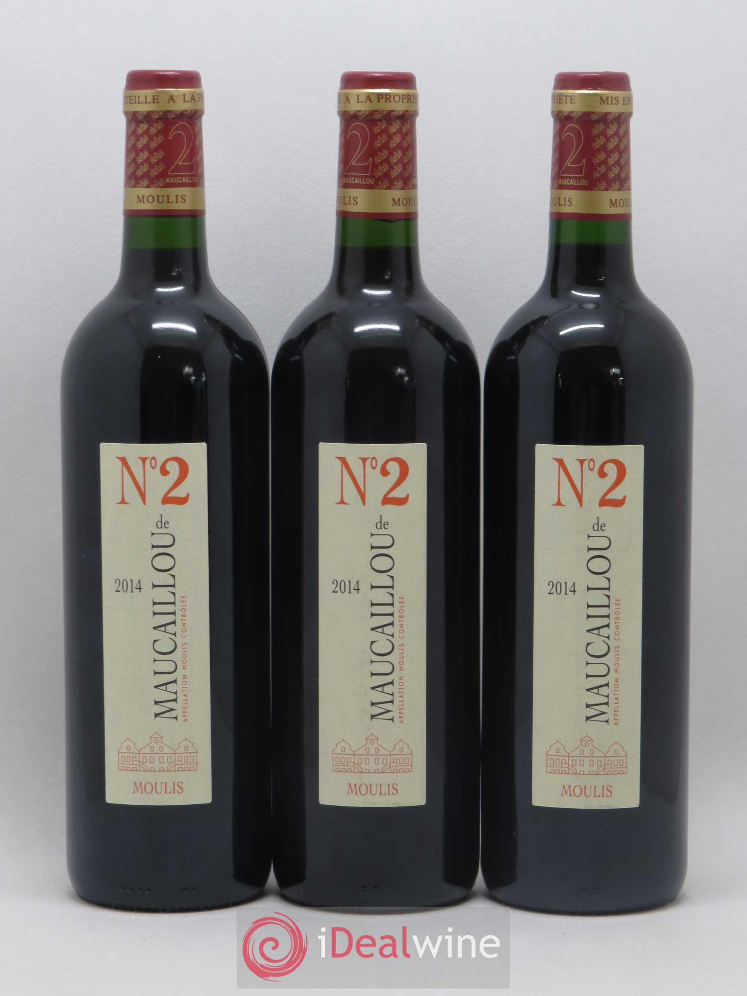 Moulis en Médoc N2 de Maucaillou 2014 - Lot de 6 bouteilles - 2