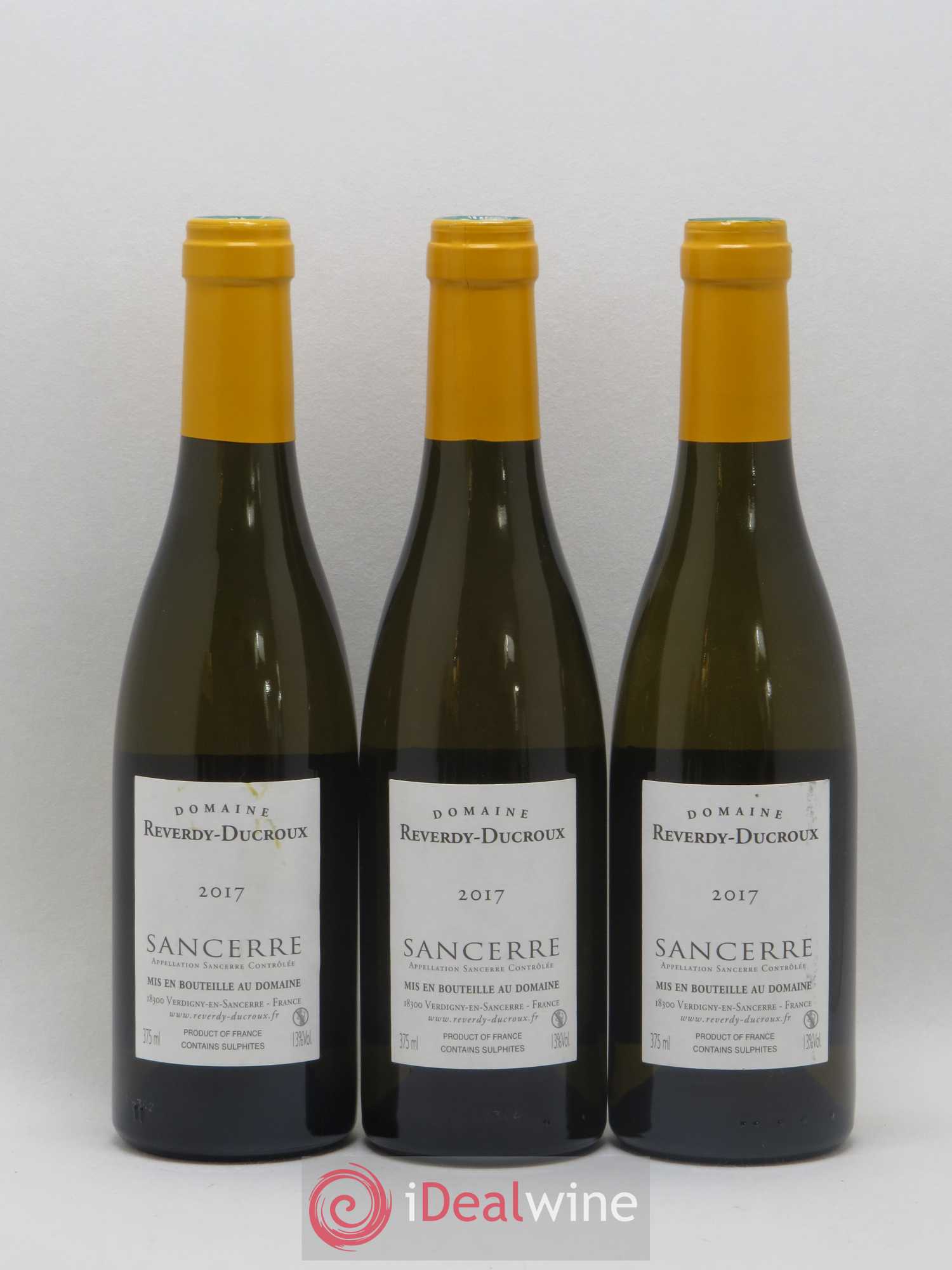 Sancerre Reverdy Ducroux (sans prix de réserve) 2017 - Posten von 6 Demi-Flaschen - 2