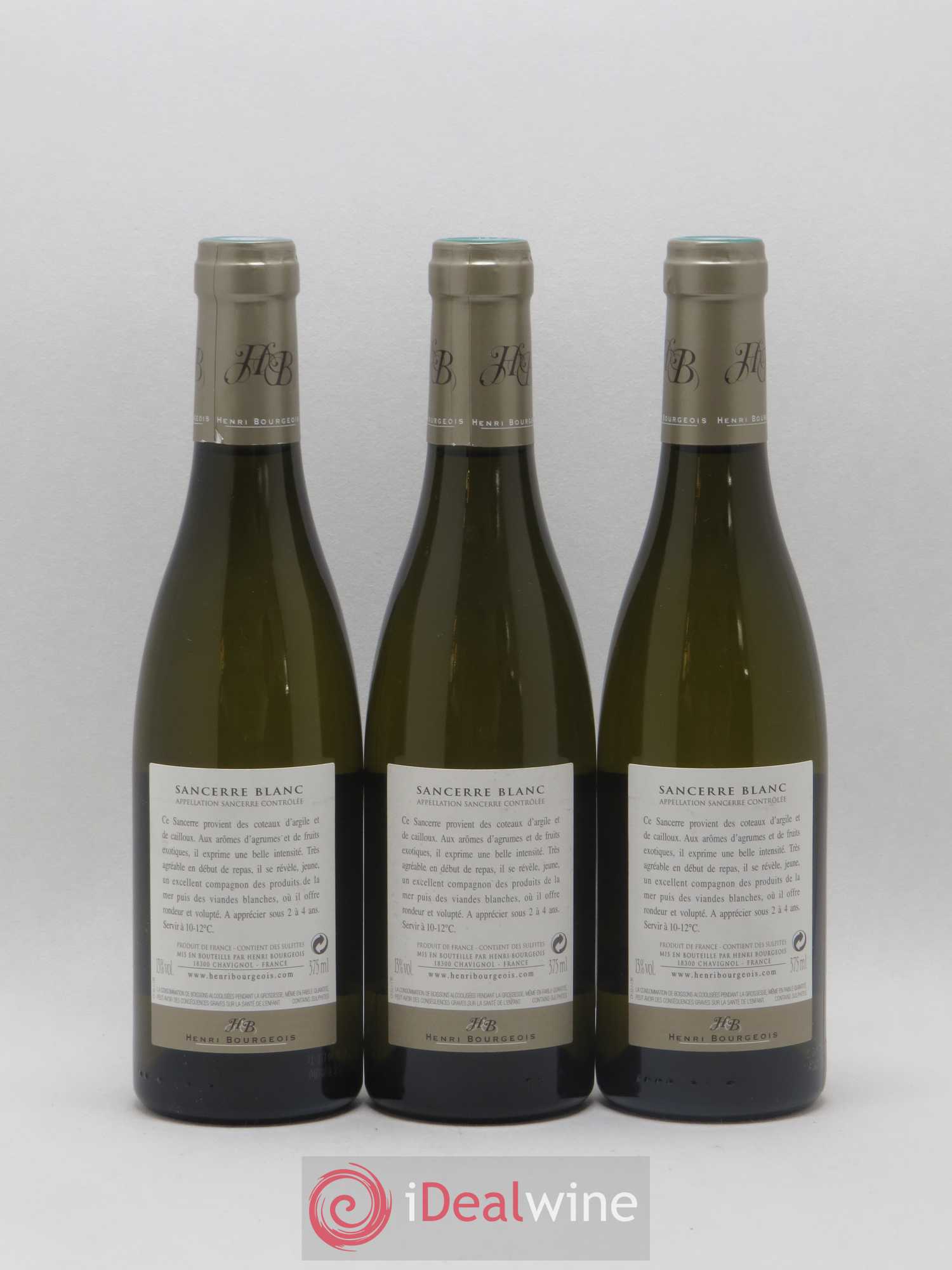 Sancerre Les Bonnes Bouches H Bourgeois (sans prix de réserve) 2017 - Posten von 6 Demi-Flaschen - 4