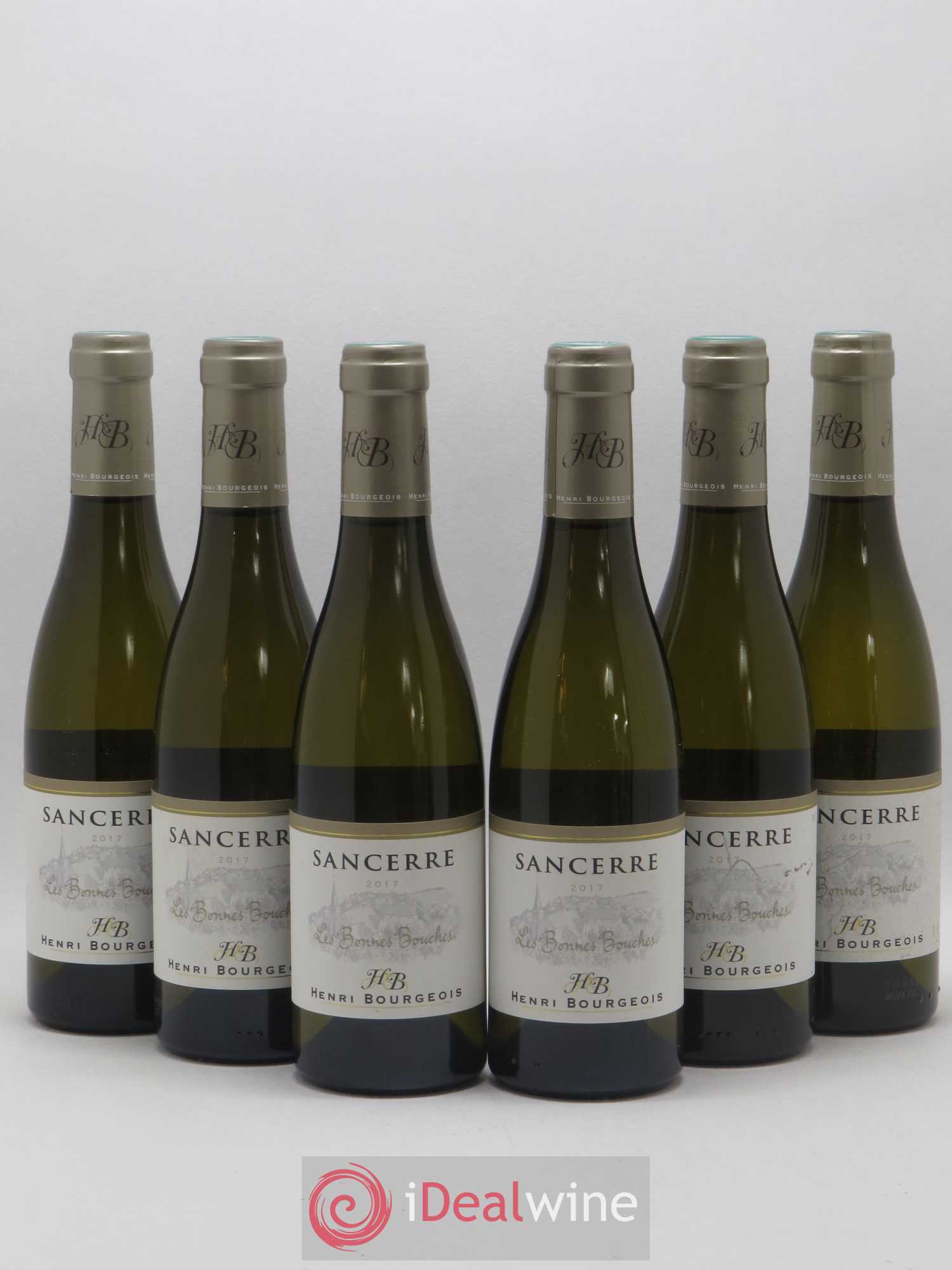Sancerre Les Bonnes Bouches H Bourgeois (sans prix de réserve) 2017 - Posten von 6 Demi-Flaschen - 0