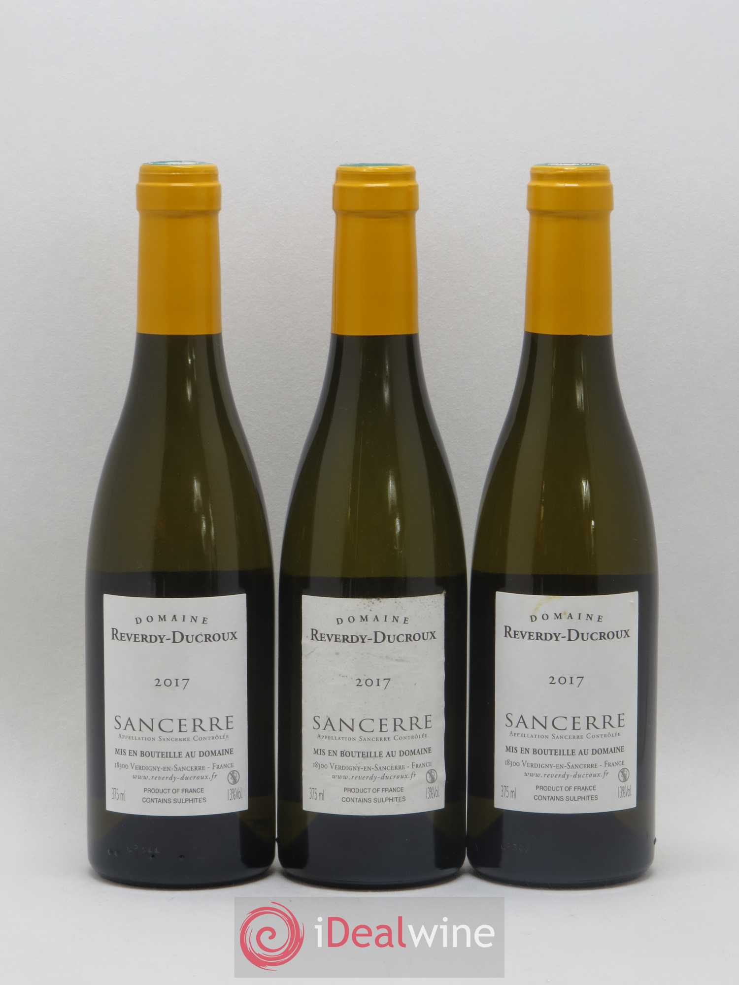 Sancerre Reverdy Ducroux (no reserve) 2017 - Lot of 6 half-bottles - 2