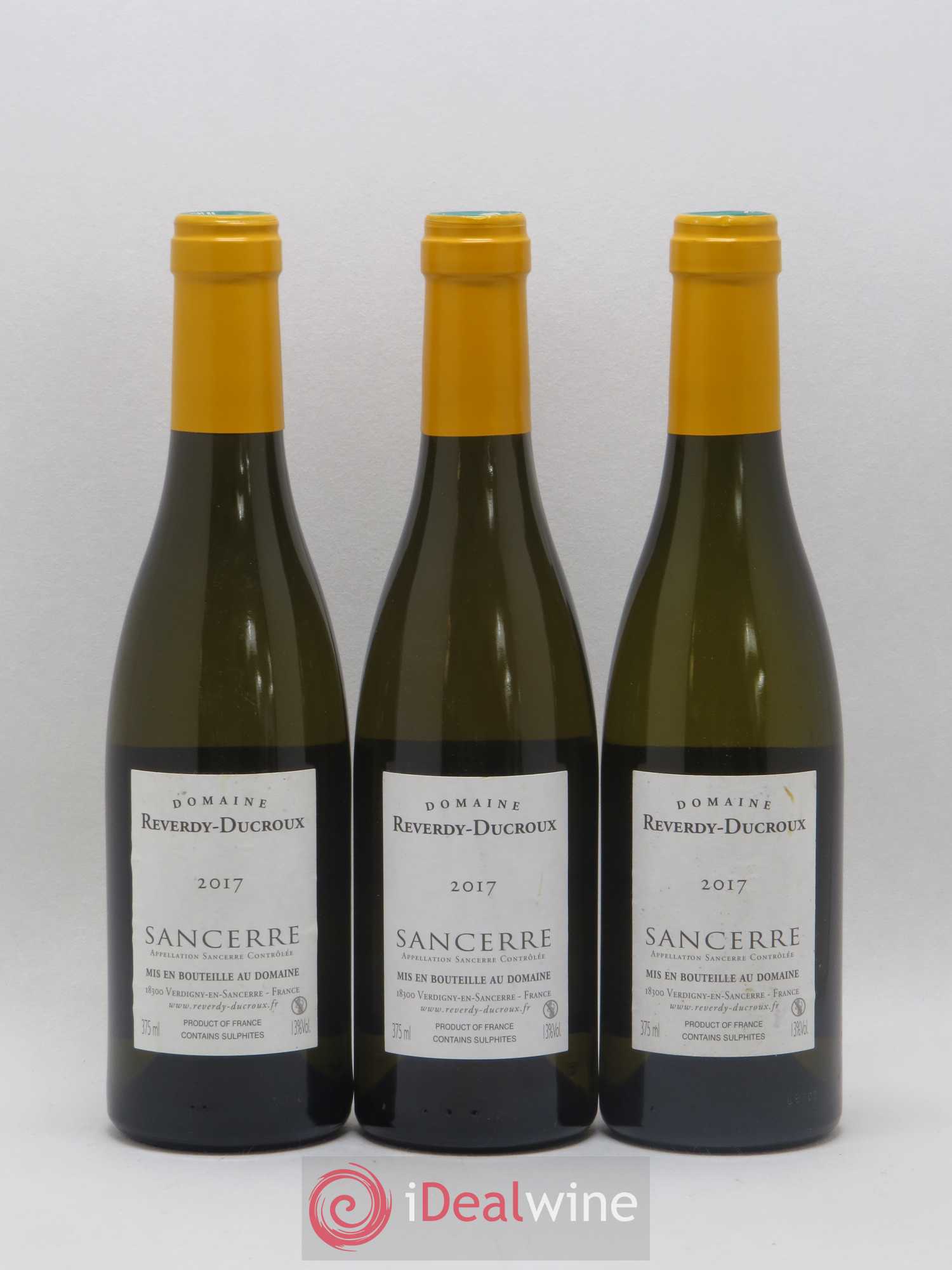 Sancerre Reverdy Ducroux (no reserve) 2017 - Lot of 6 half-bottles - 4