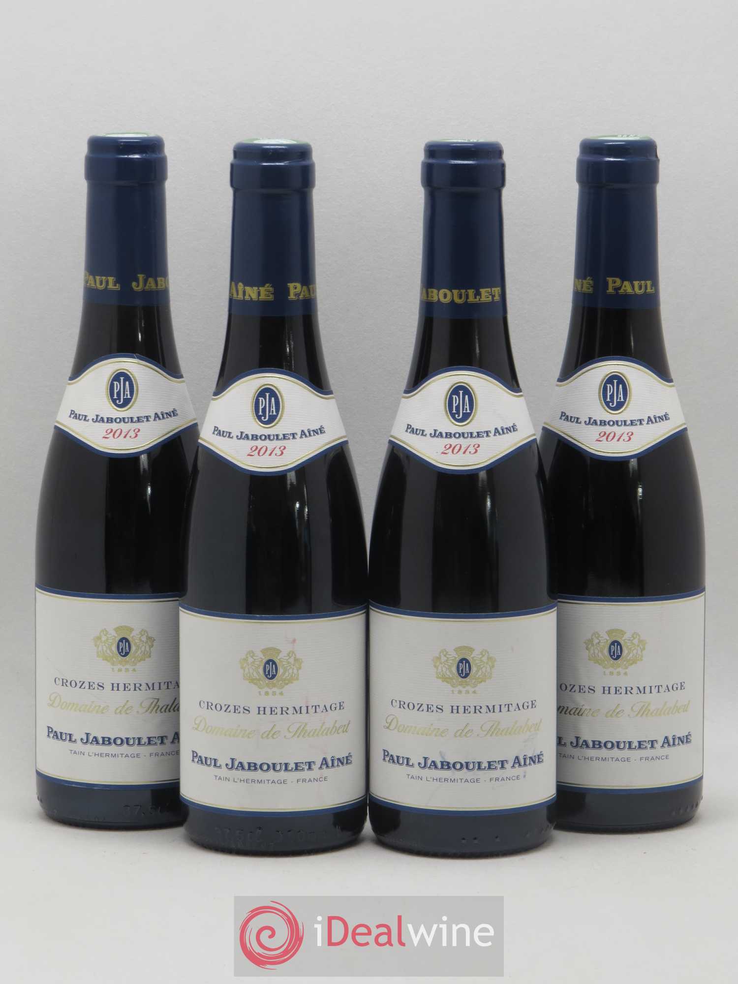 Crozes-Hermitage Domaine de Thalabert Paul Jaboulet Ainé 2013 - Lot de 4 demi bouteilles - 0