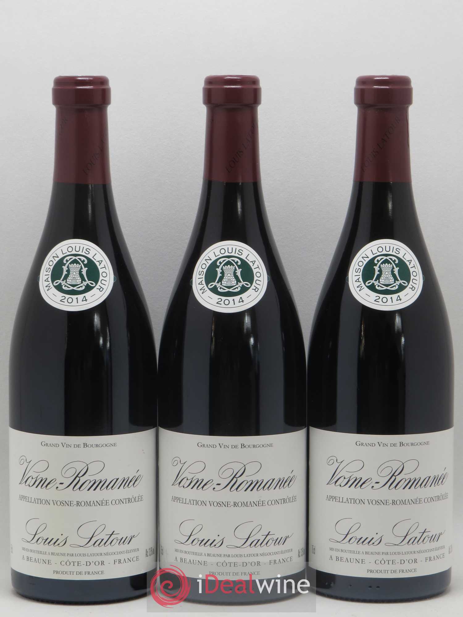 Vosne-Romanée Louis Latour 2014 - Lot de 3 bouteilles - 0
