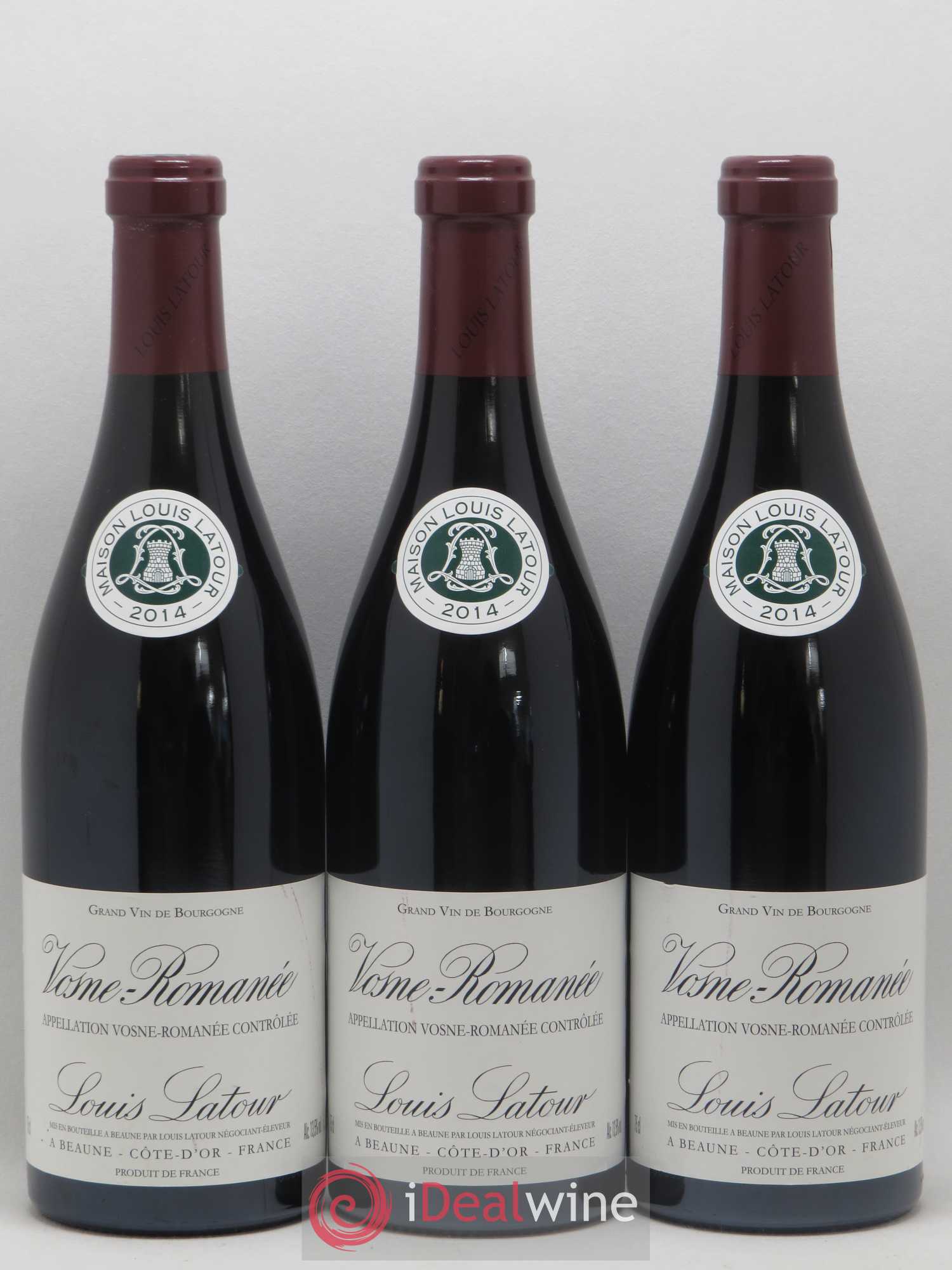Vosne-Romanée Louis Latour 2014 - Lot de 3 bouteilles - 0