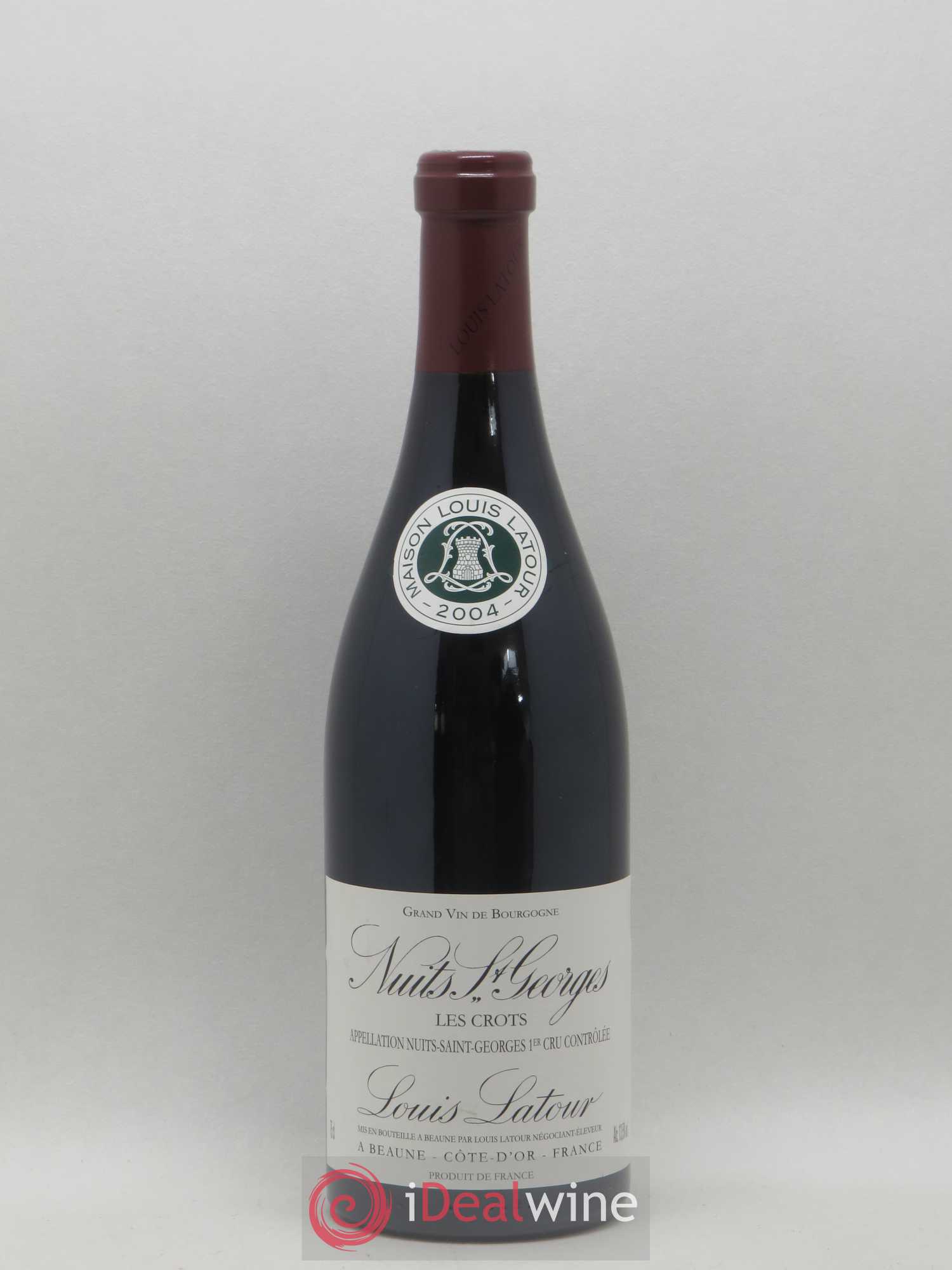 Nuits-Saint-Georges 1er Cru Les Crots Louis Latour 2004 - Posten von 1 Flasche - 0