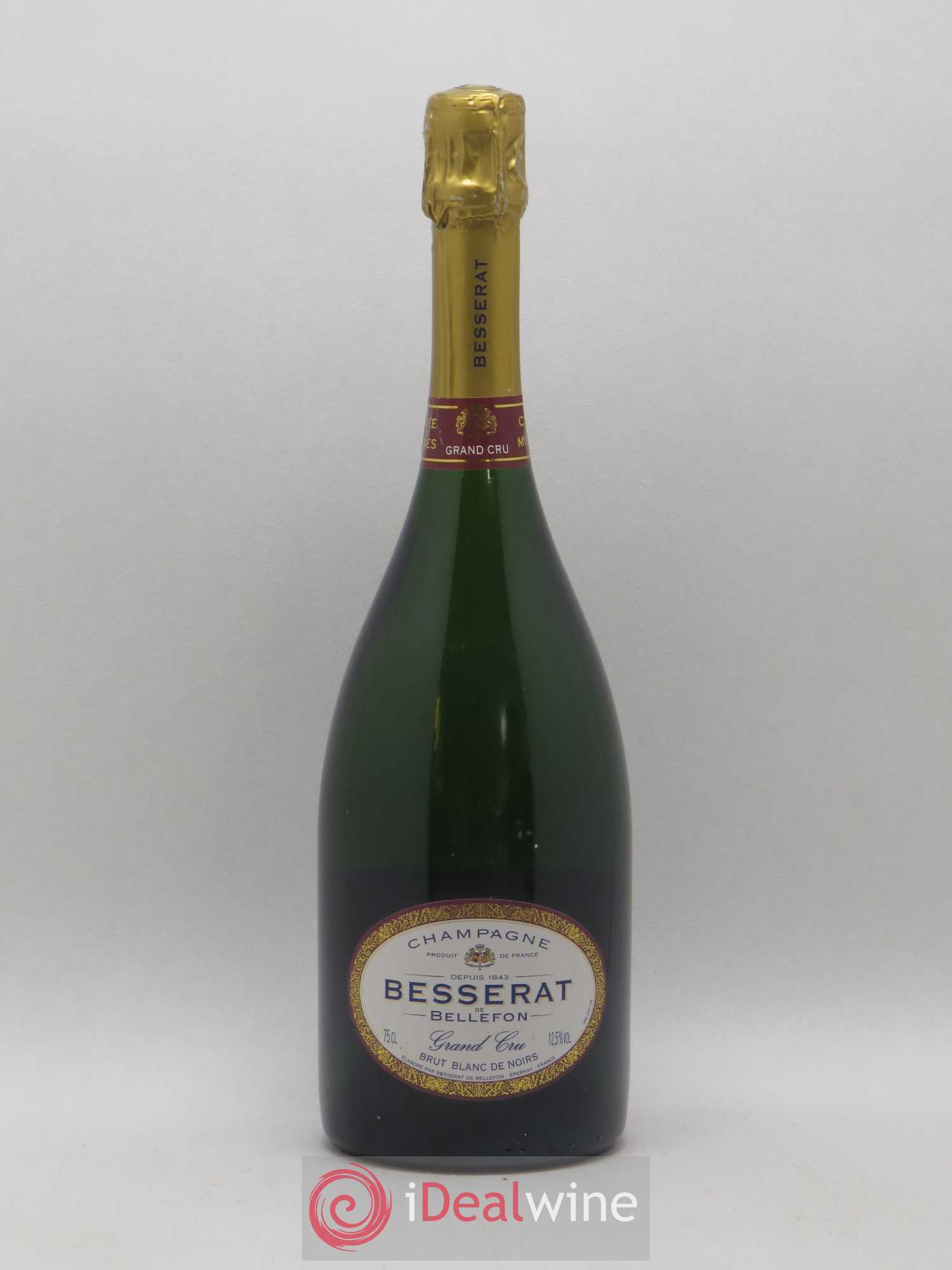 Champagne Brut Grand Cru Blanc de noirs Besserat de Bellefon - Posten von 1 Flasche - 0