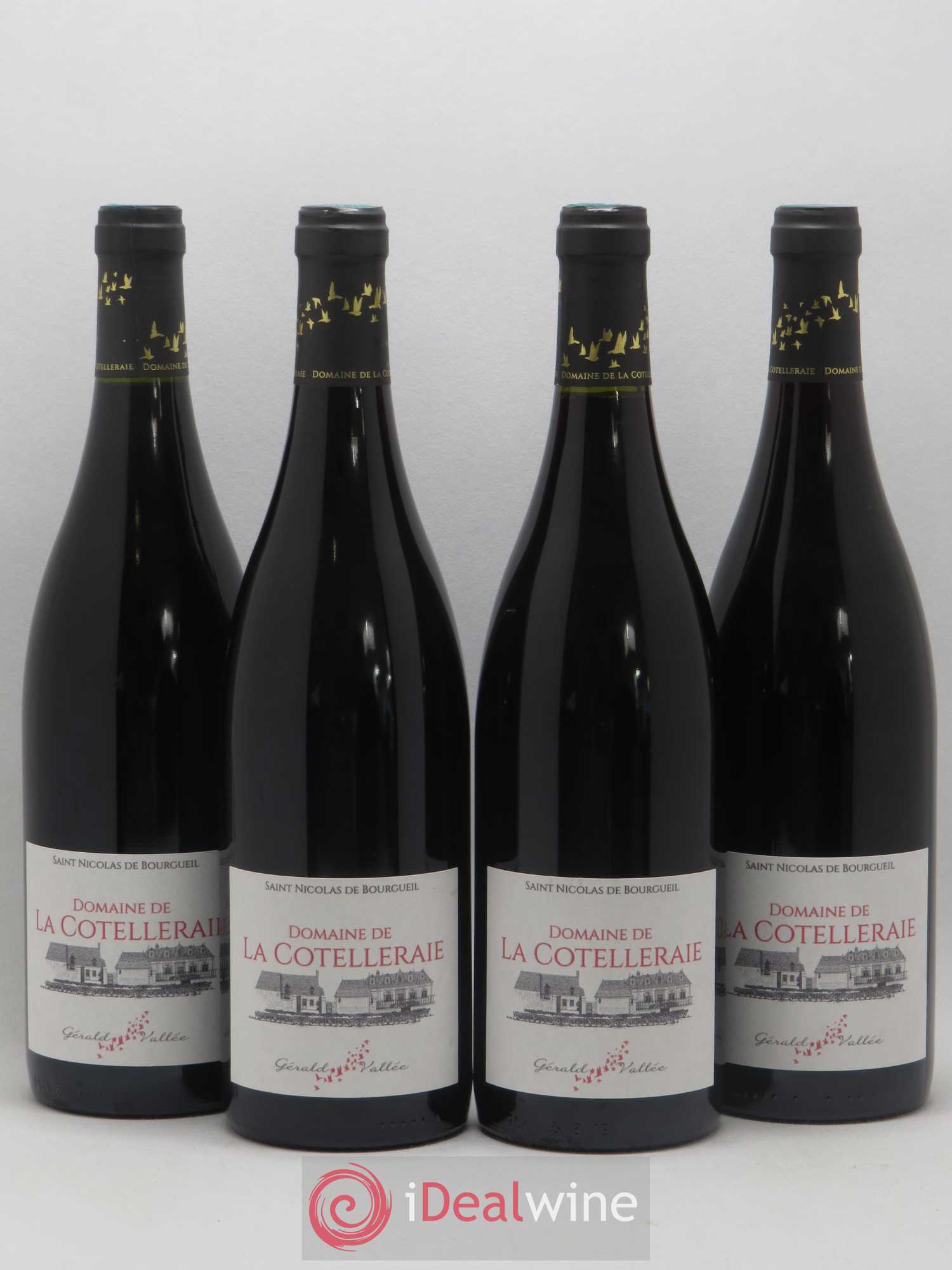 Saint-Nicolas de Bourgueil Domaine de la Cotelleraie 2018 - Posten von 4 Flaschen - 0