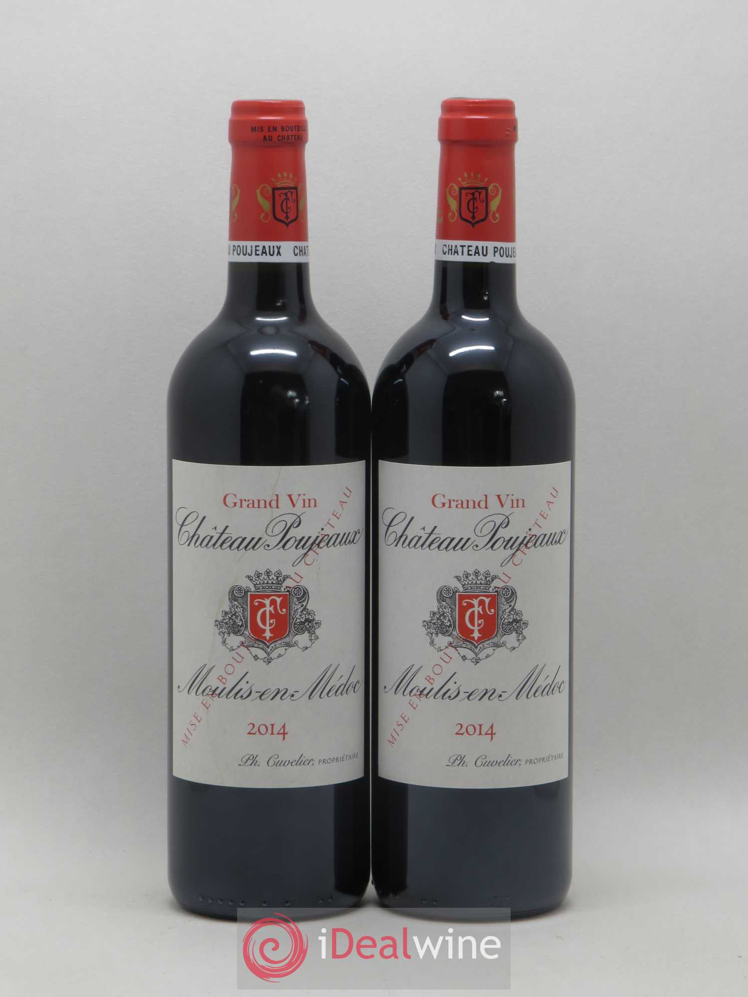 Château Poujeaux 2014 - Lot de 2 bouteilles - 0