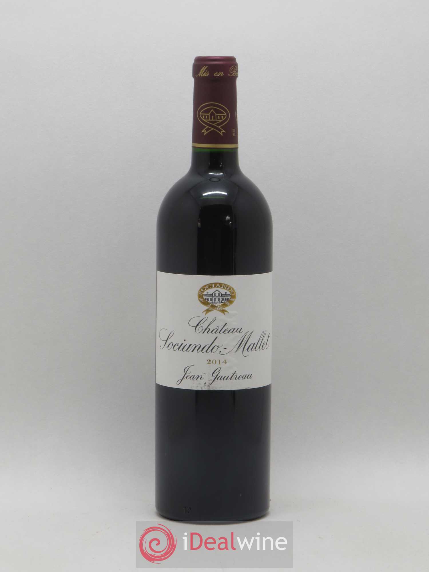 Château Sociando Mallet 2014 - Lot de 1 bouteille - 0