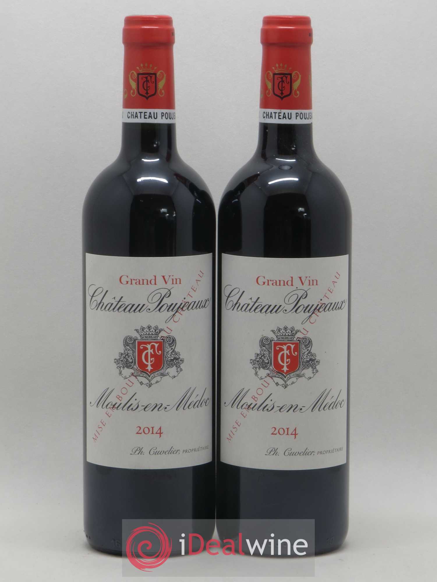 Château Poujeaux 2014 - Lot de 2 bouteilles - 0
