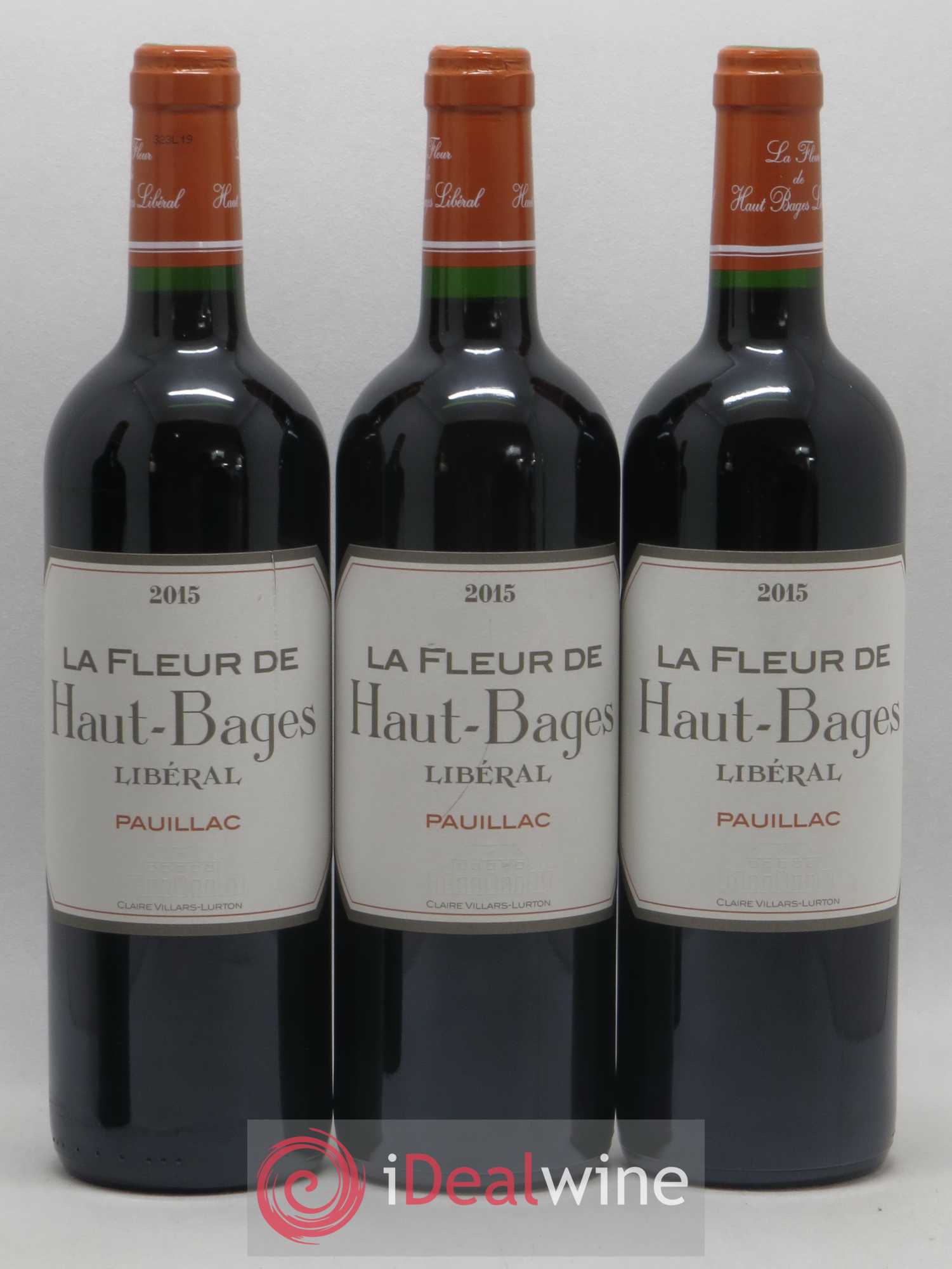 Pauillac La Fleur de Haut Bages Libéral 2015 - Posten von 6 Flaschen - 1