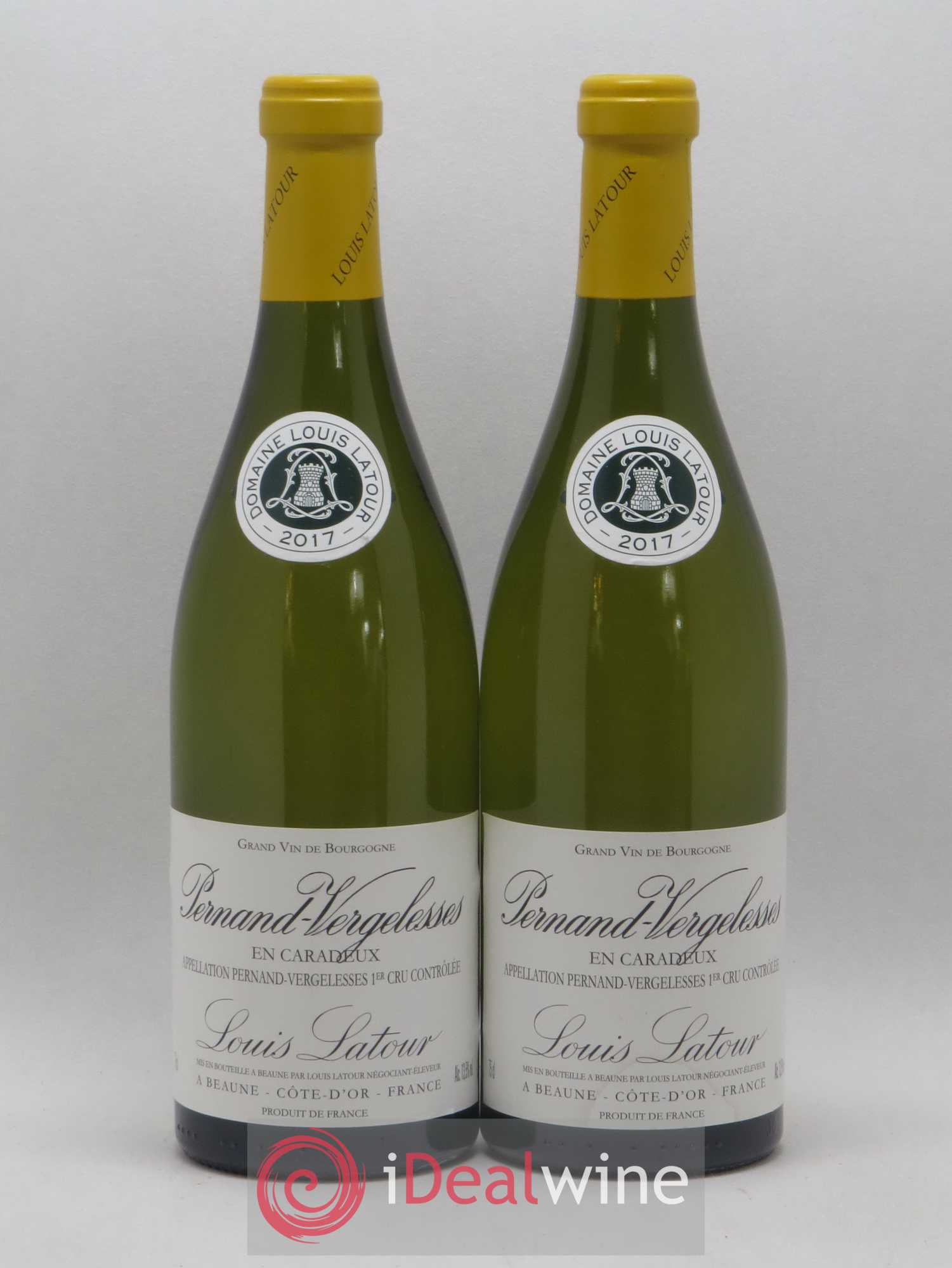 Pernand-Vergelesses 1er Cru En Caradeux Louis Latour 2017 - Lot de 2 bouteilles - 0