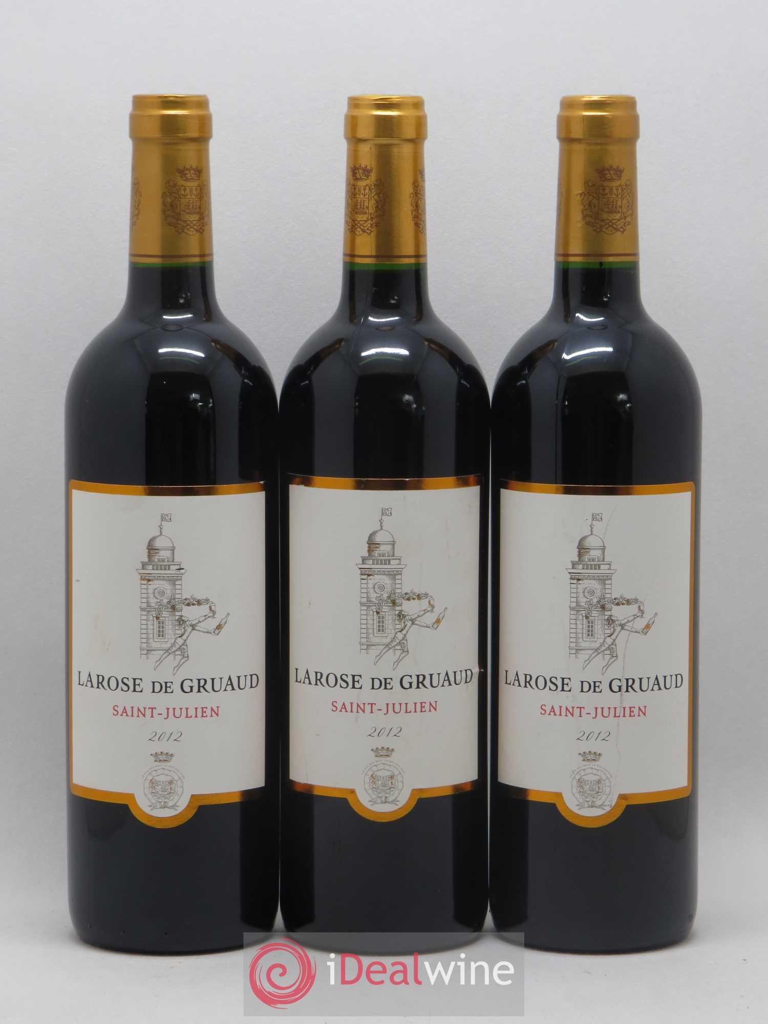 Larose de Gruaud Second Vin 2012 - Lot de 3 bouteilles - 0