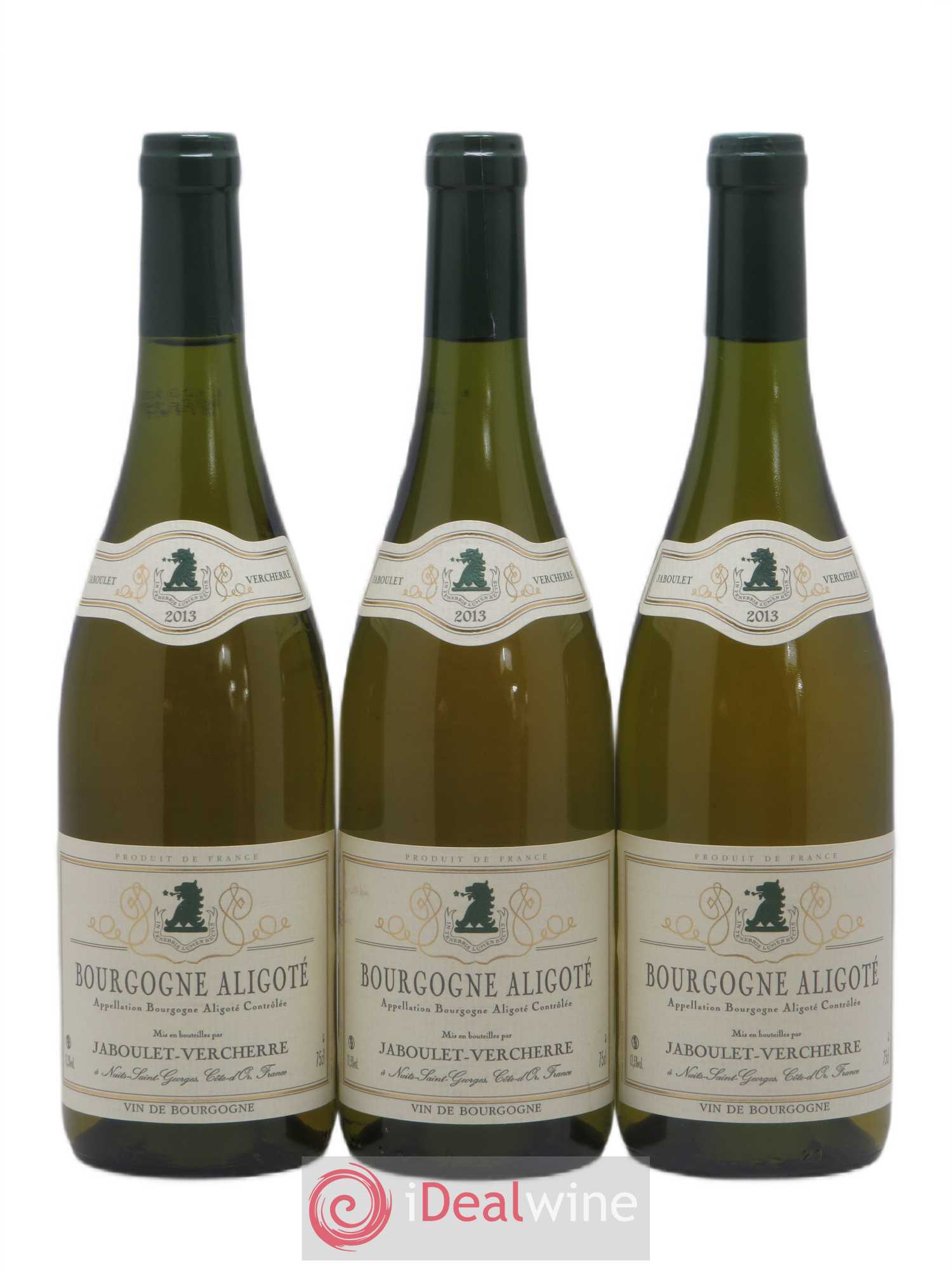 Bourgogne Aligoté Jaboulet Verchere 2013 - Posten von 3 Flaschen - 0