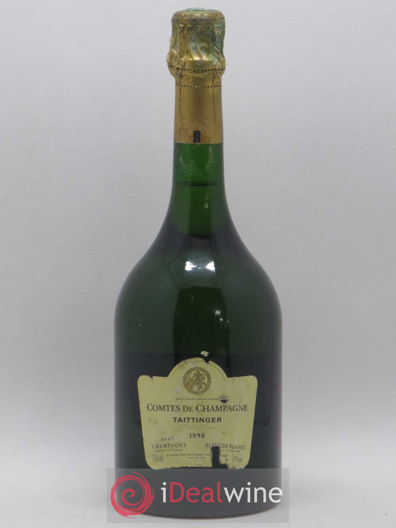Comtes de Champagne Taittinger 1998 - Lot de 1 bouteille - 0
