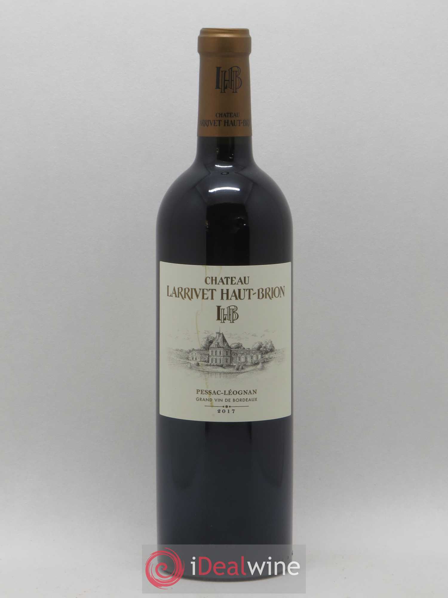 Château Larrivet Haut-Brion 2017 - Lot de 1 bouteille - 0