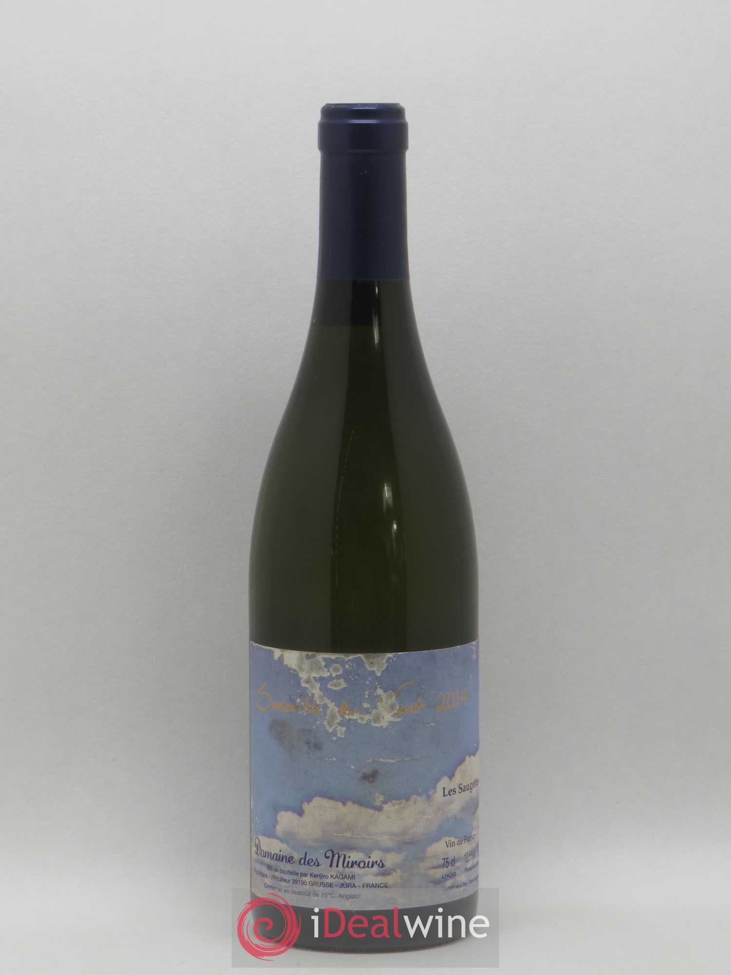 Vin de France Sonorité du vent Les saugettes Kenjiro Kagami - Domaine des Miroirs 2014 - Lot de 1 bouteille - 0